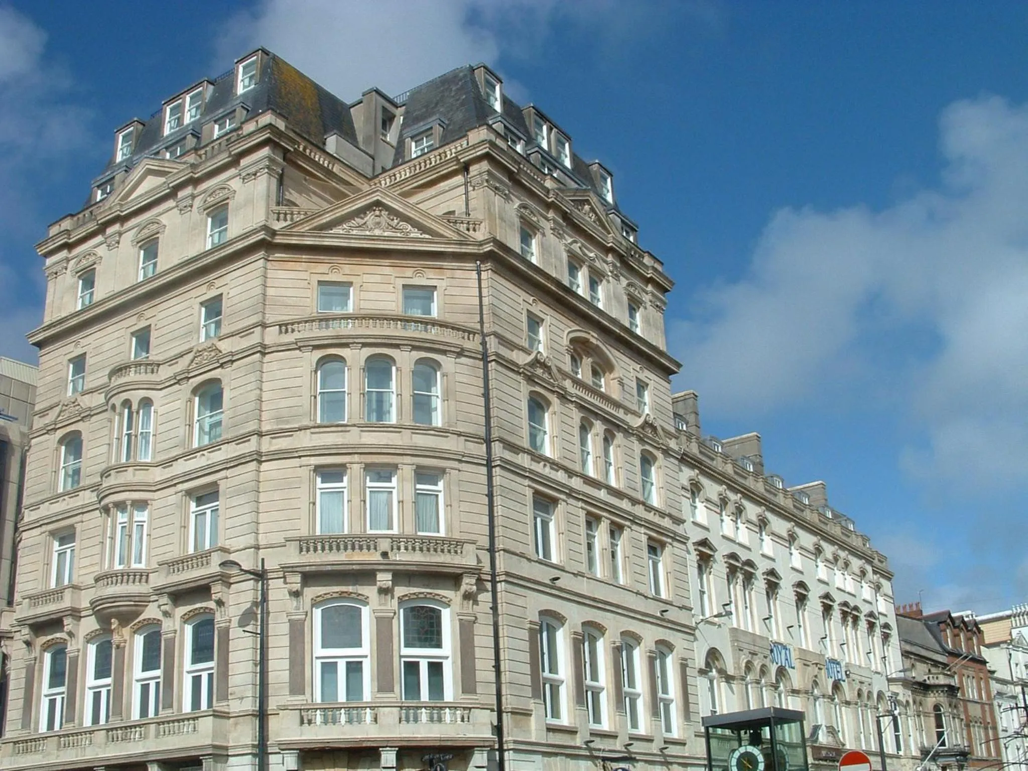 Property building in The Royal Hotel Cardiff