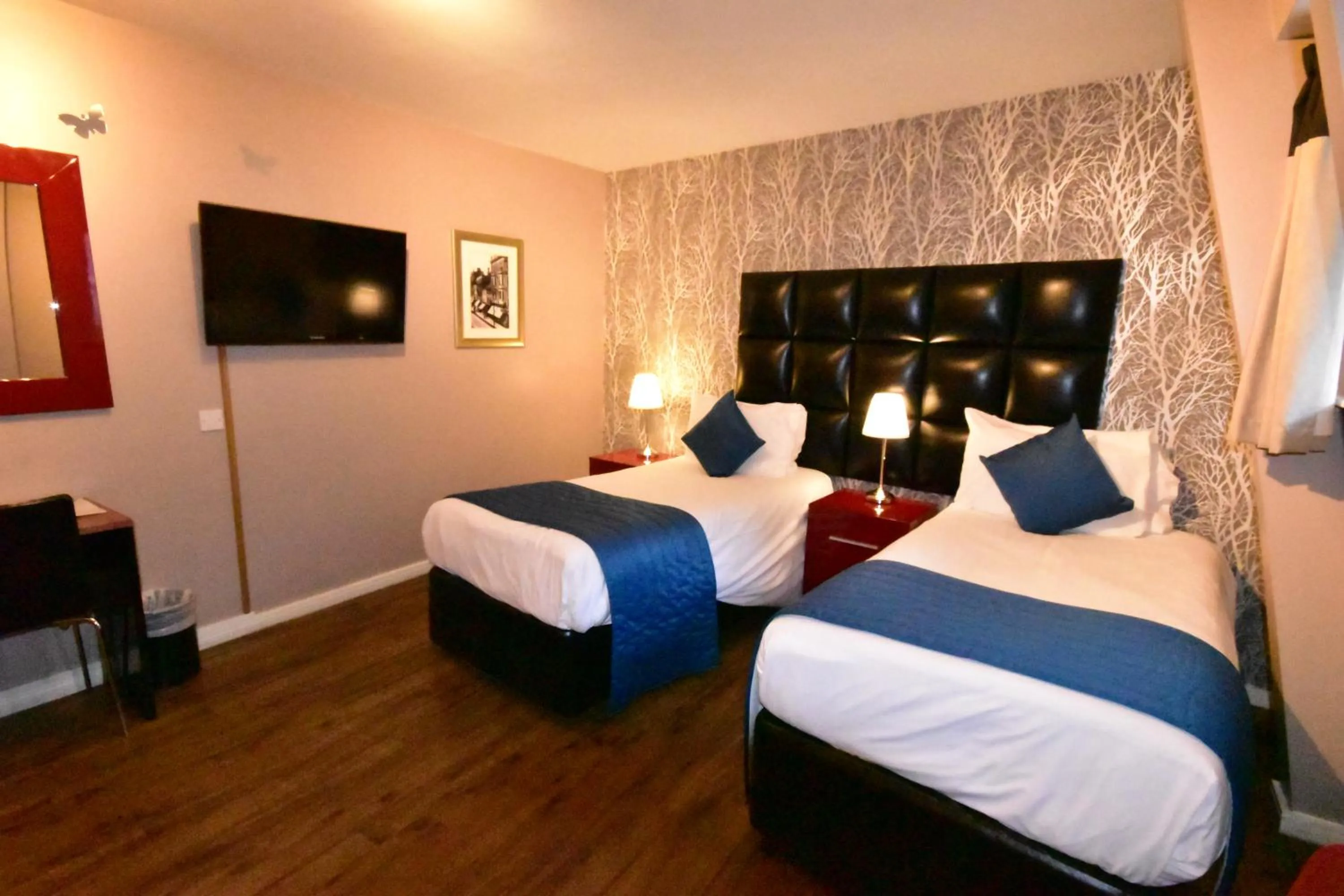 Bed in The Royal Hotel Cardiff