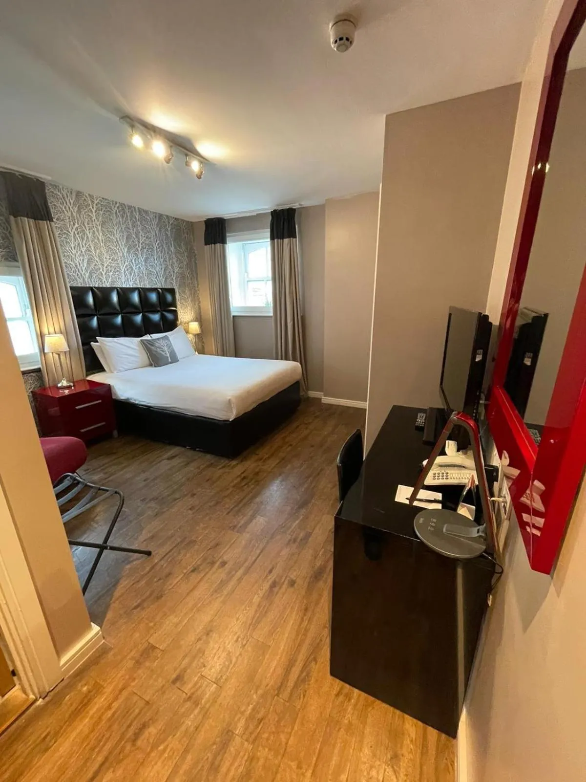 Bed in The Royal Hotel Cardiff