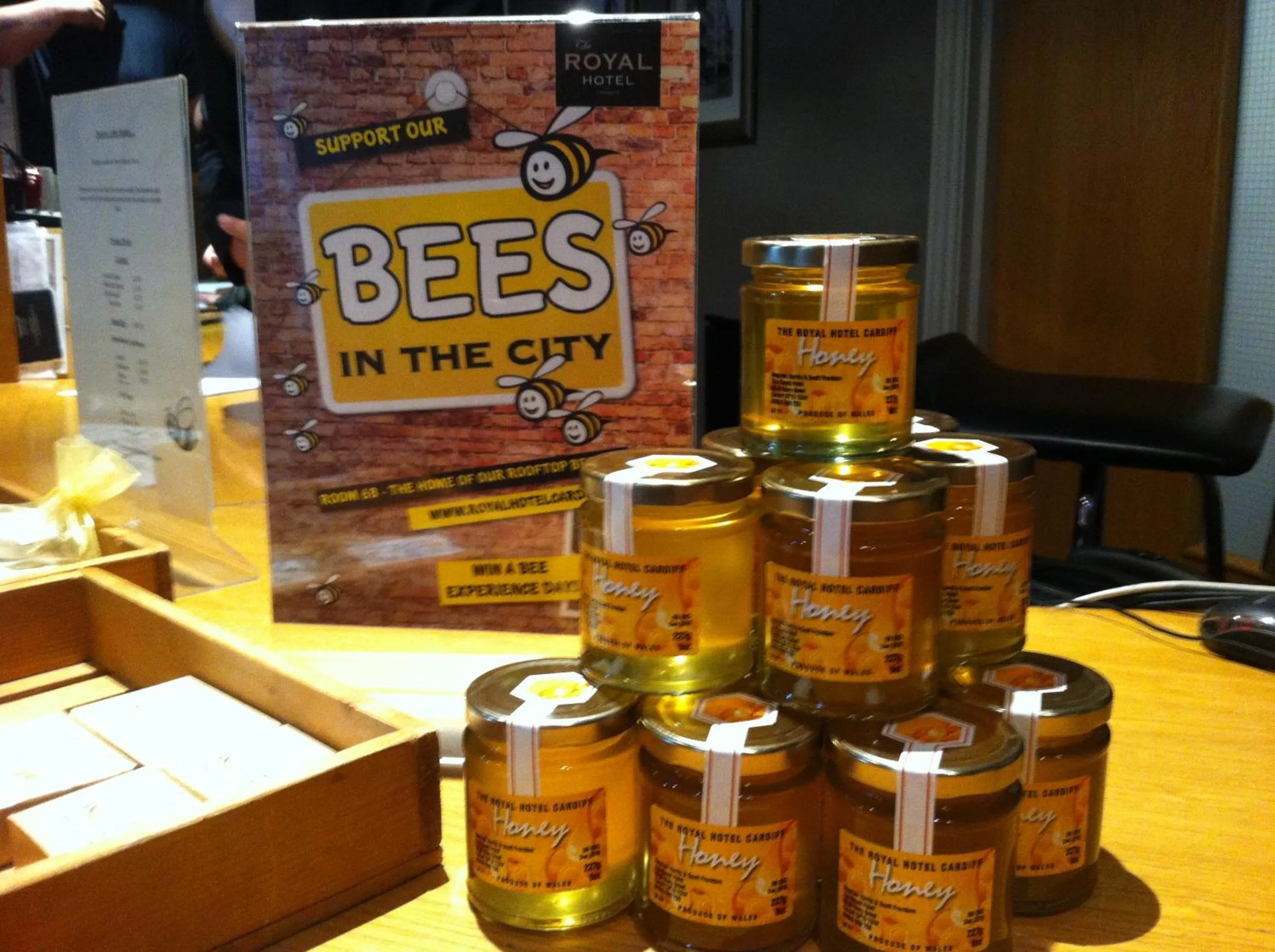 Food close-up in The Royal Hotel Cardiff