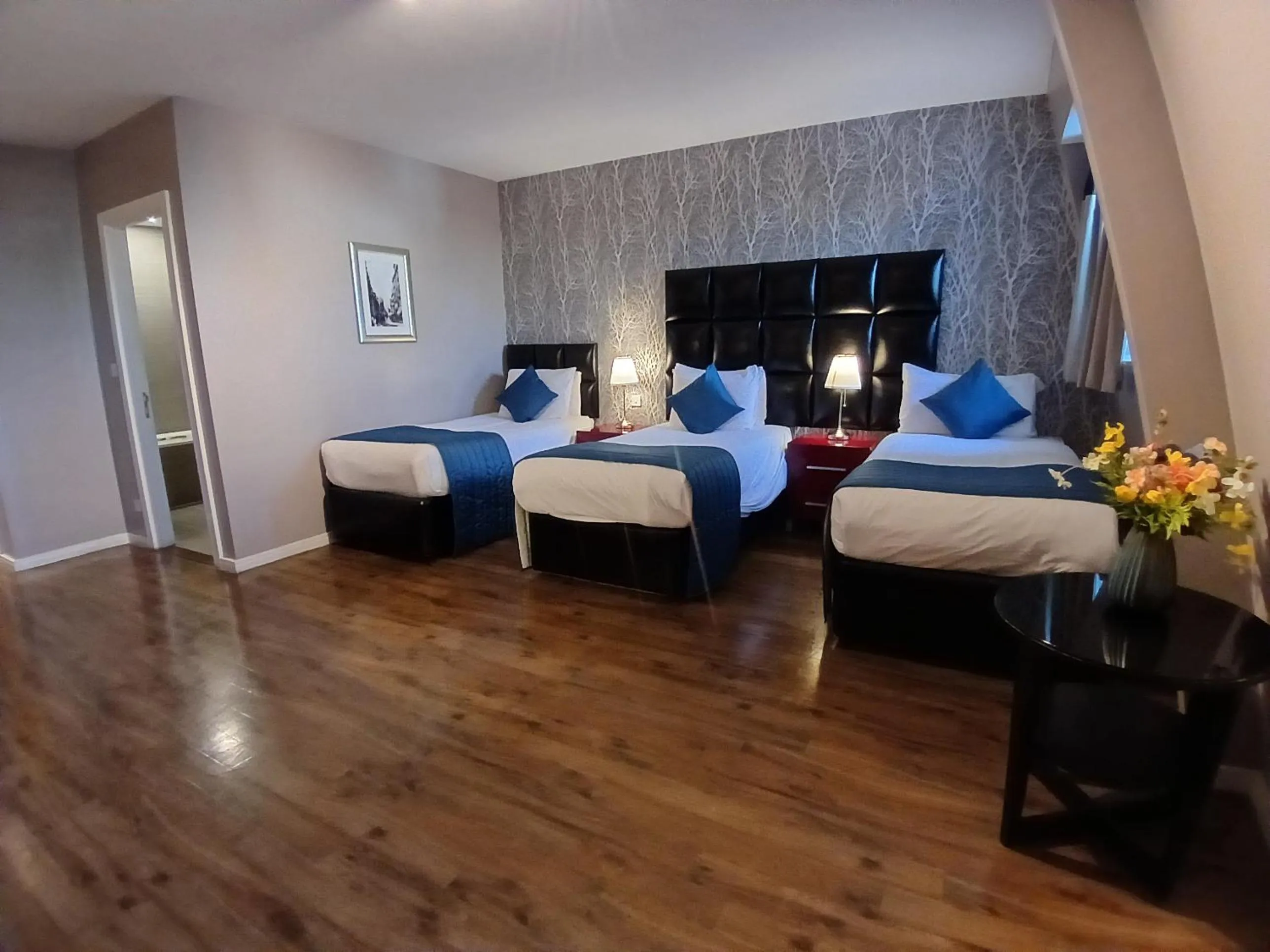 Bed in The Royal Hotel Cardiff