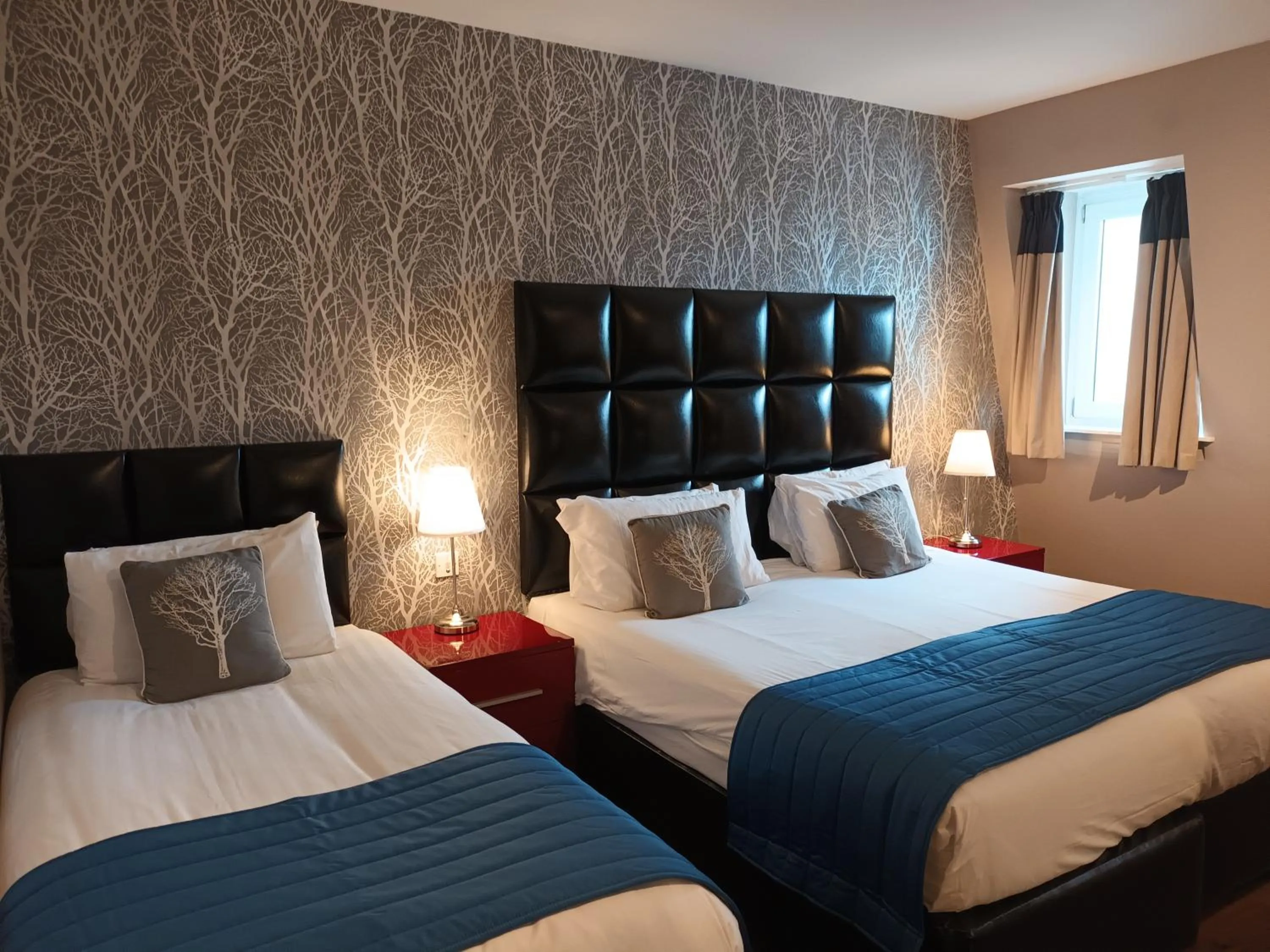 Bed in The Royal Hotel Cardiff