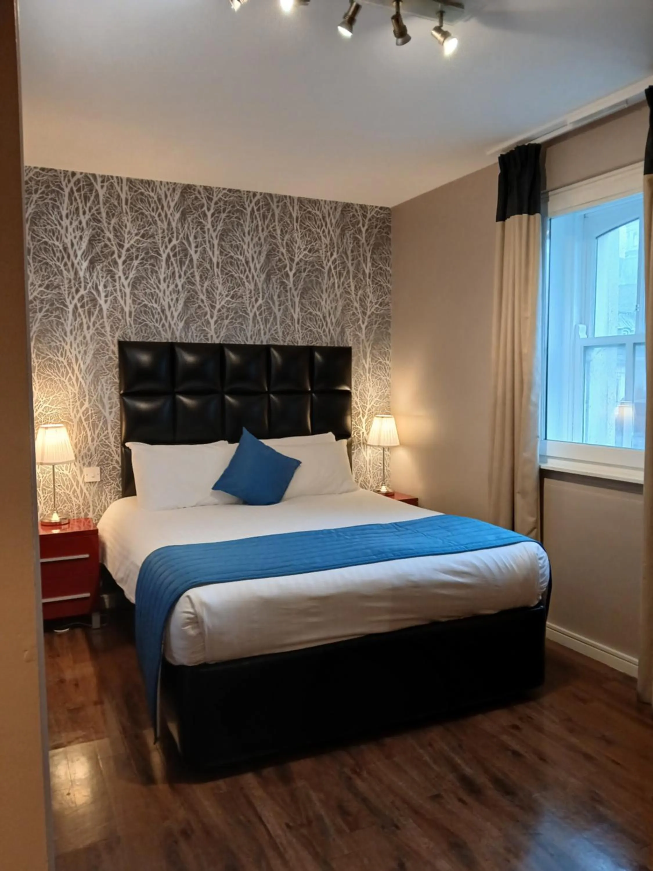 Bed in The Royal Hotel Cardiff