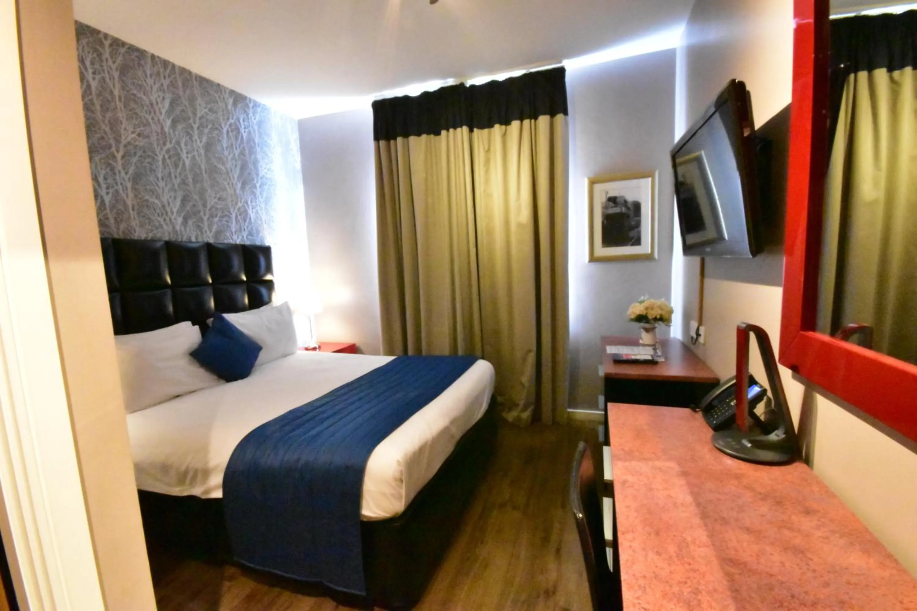 Bed in The Royal Hotel Cardiff