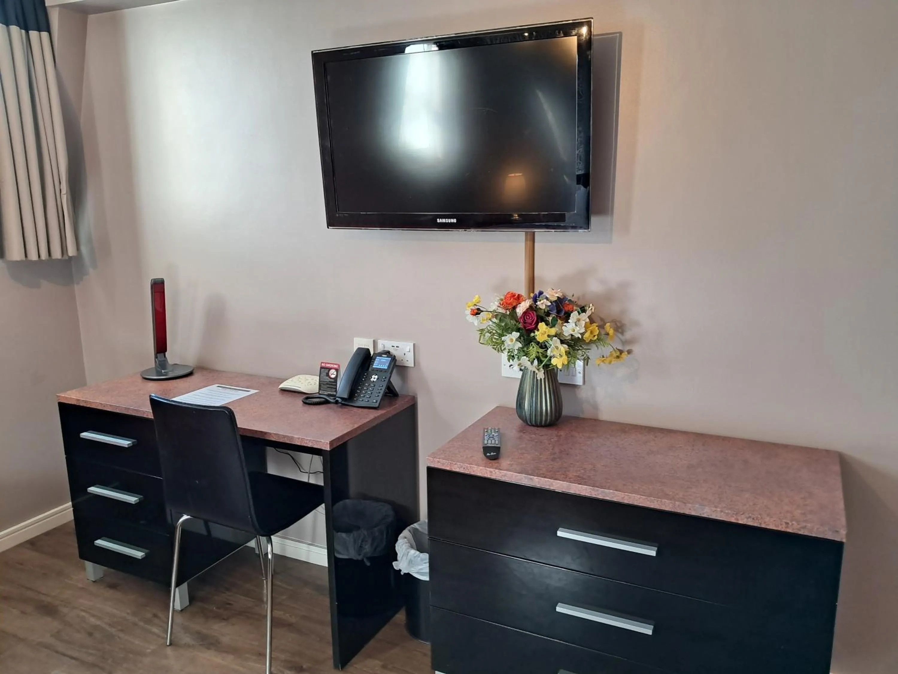 Bedroom in The Royal Hotel Cardiff