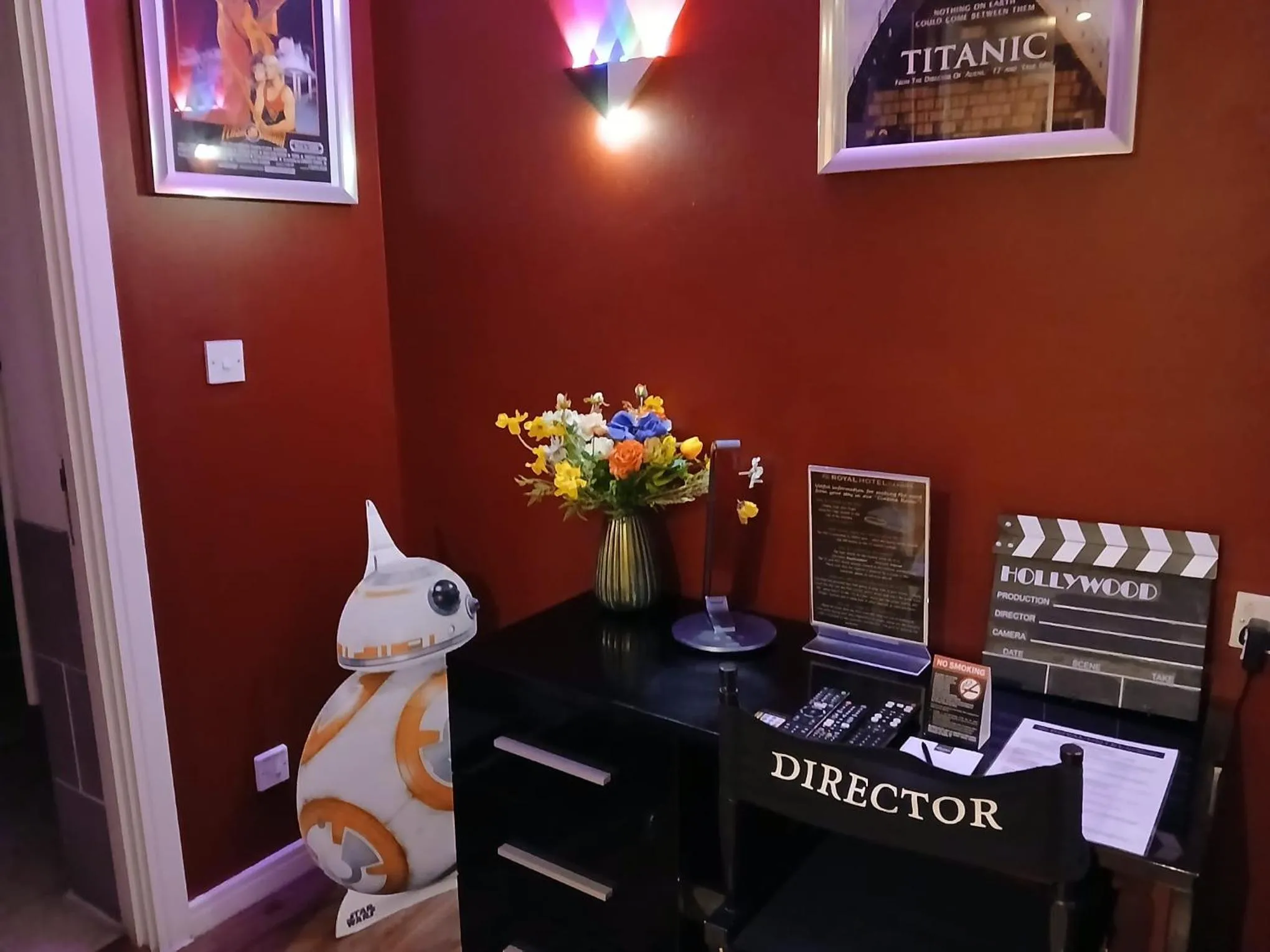 Bedroom in The Royal Hotel Cardiff