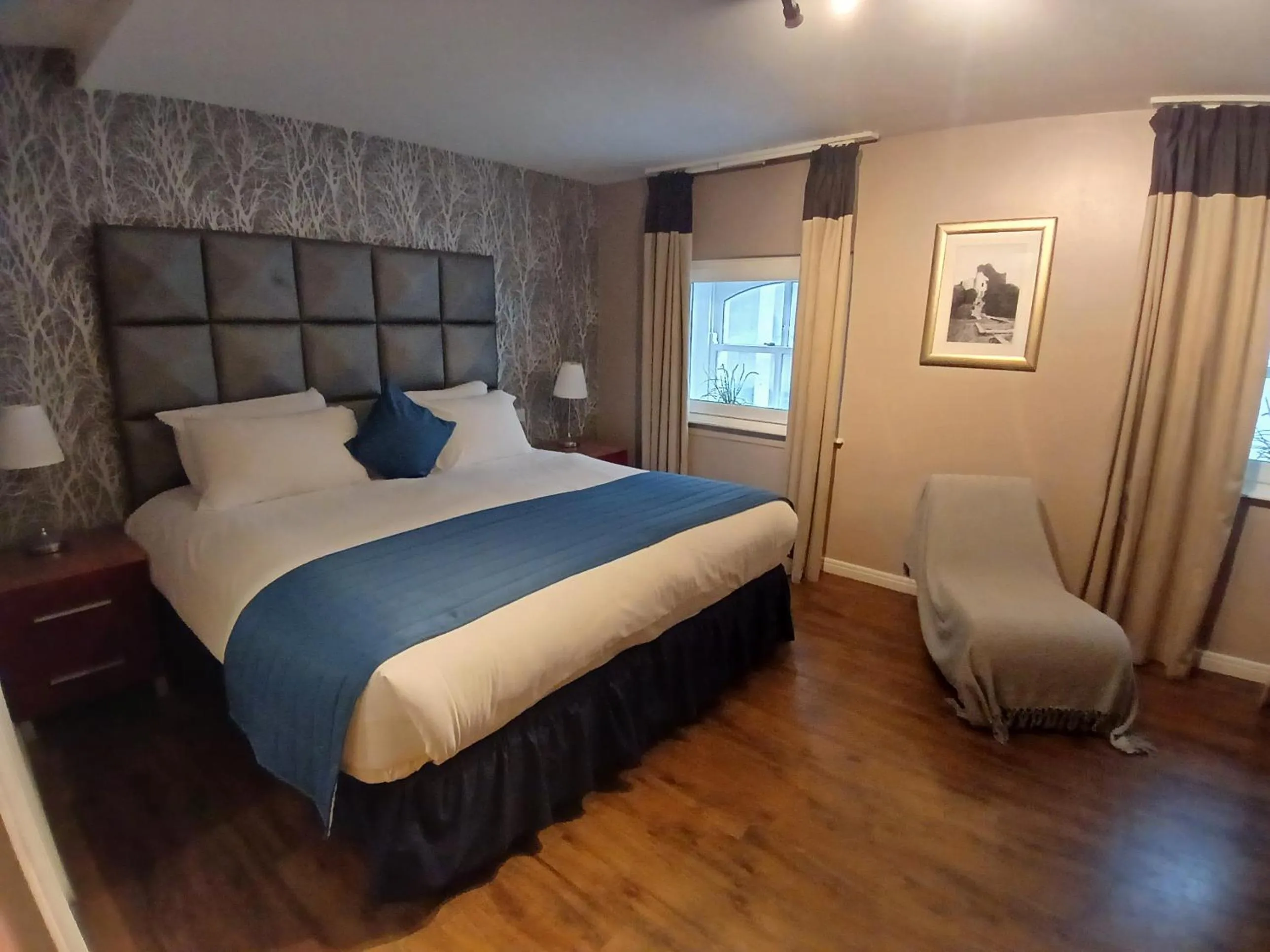 Bed in The Royal Hotel Cardiff