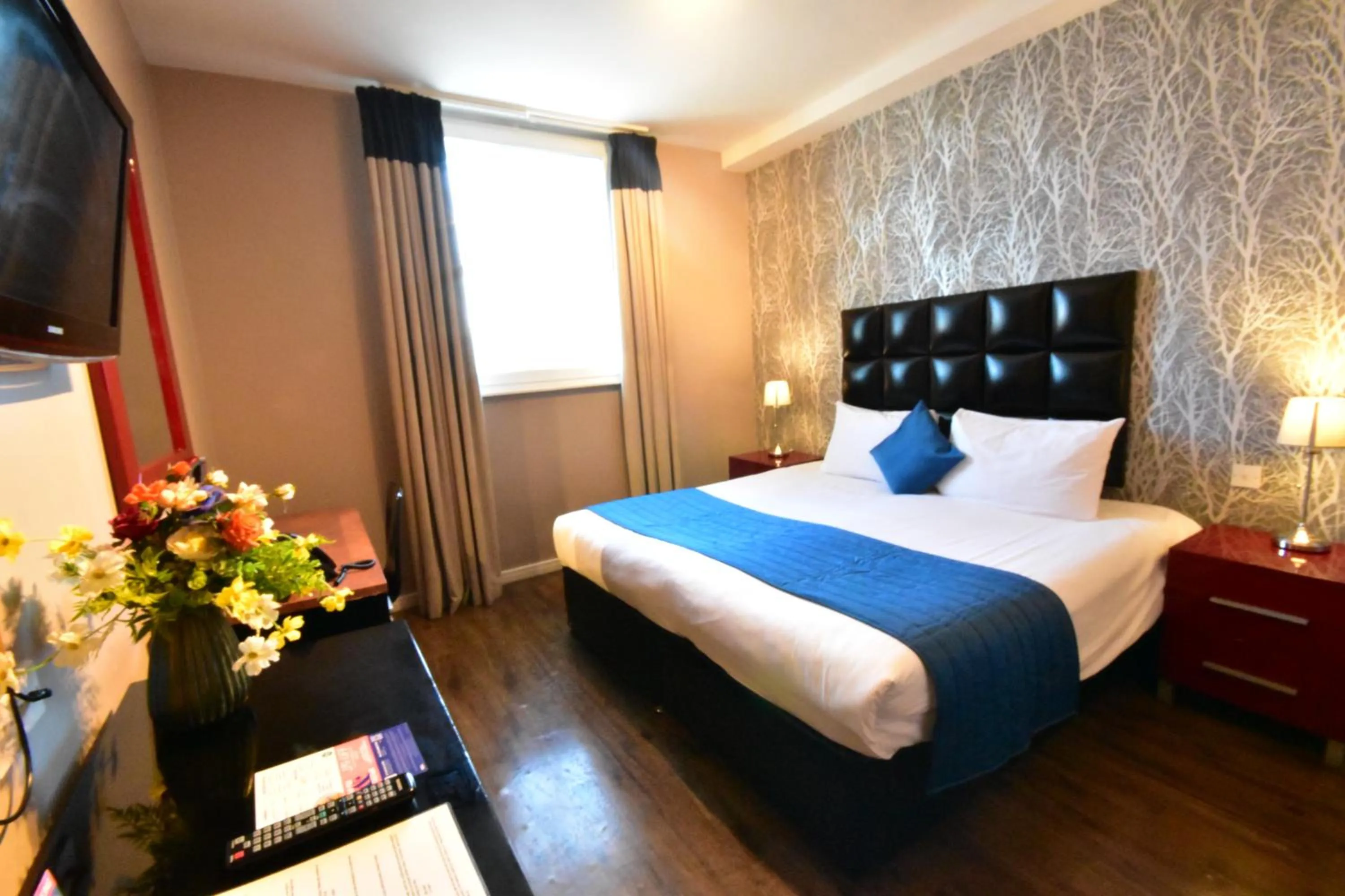 Bed in The Royal Hotel Cardiff