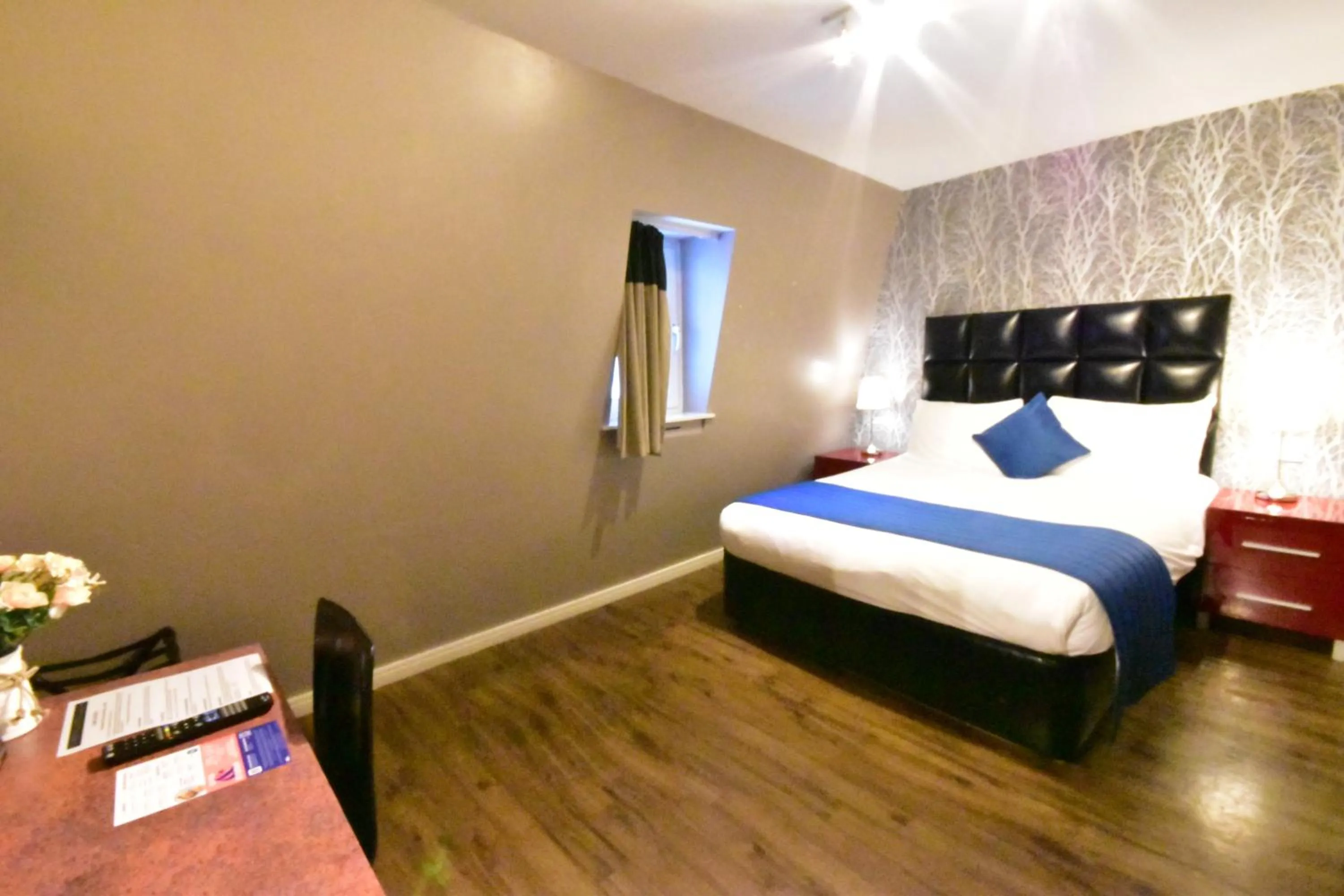 Bed in The Royal Hotel Cardiff