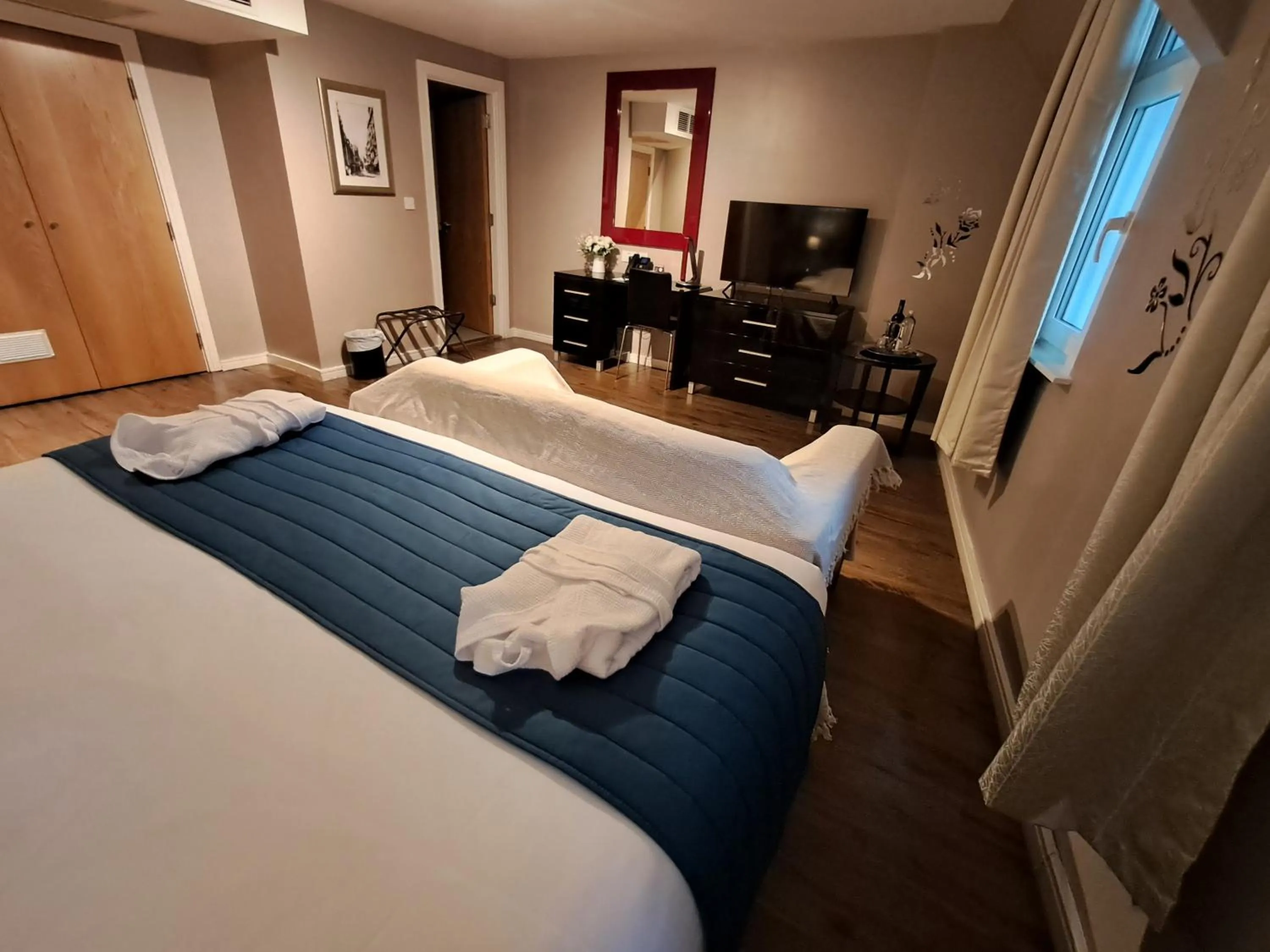 Bed in The Royal Hotel Cardiff