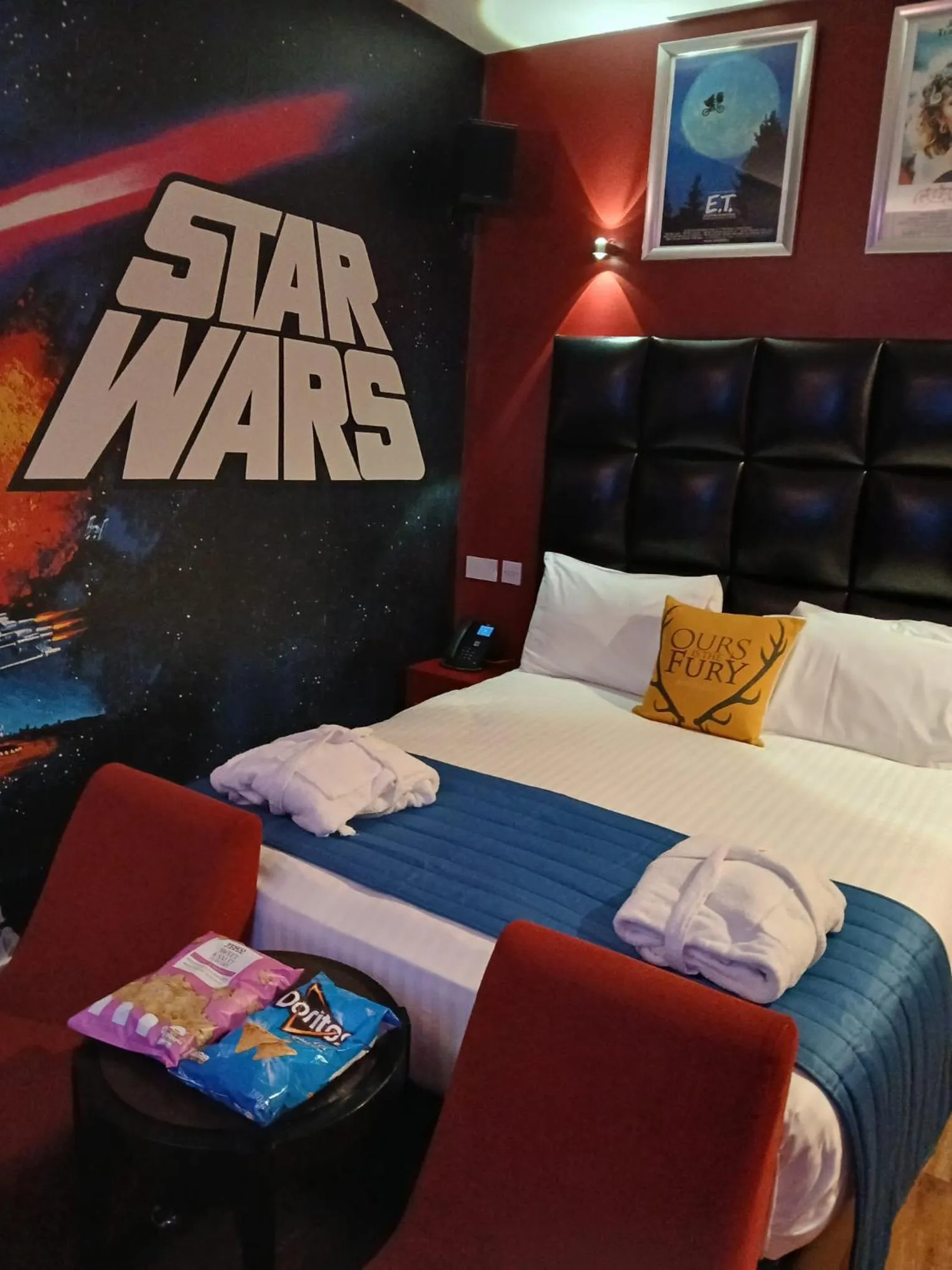 Bed in The Royal Hotel Cardiff