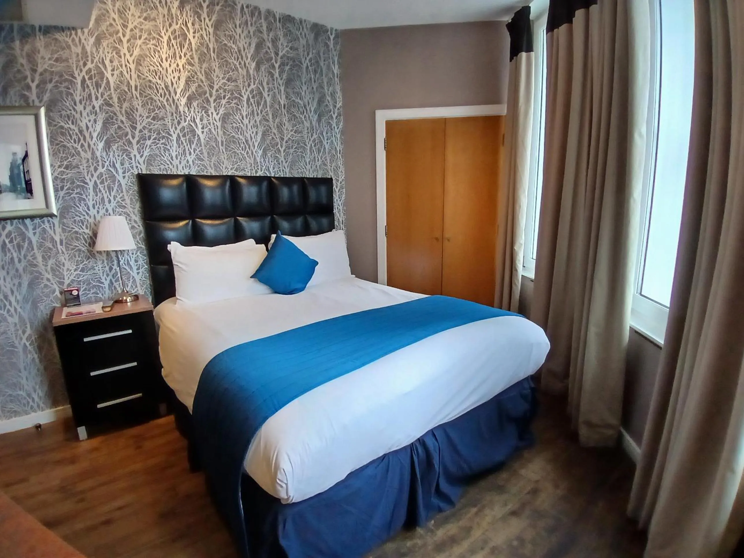 Bed in The Royal Hotel Cardiff