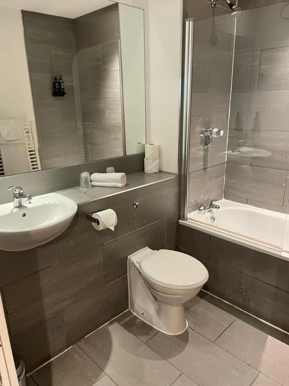 Shower in The Royal Hotel Cardiff