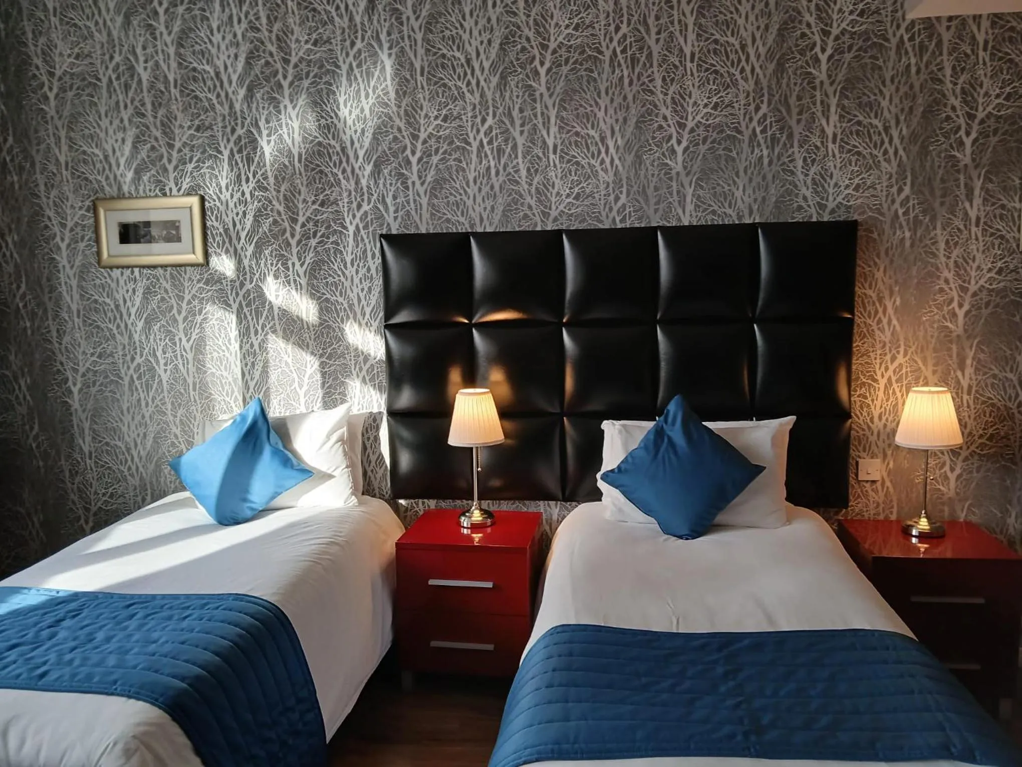 Bed in The Royal Hotel Cardiff