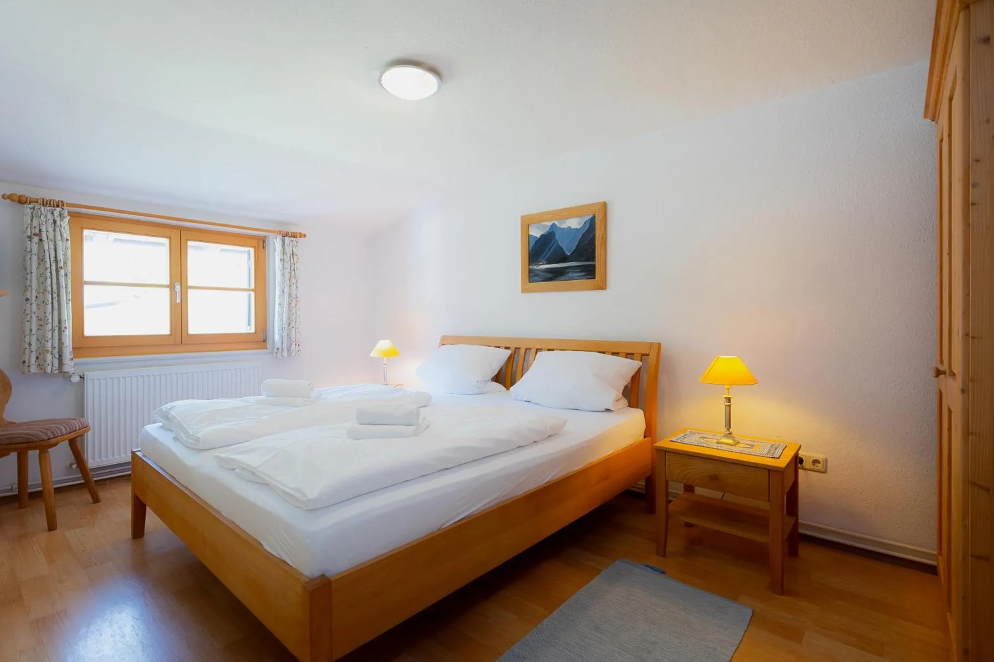Bedroom, Bed in Waldklause