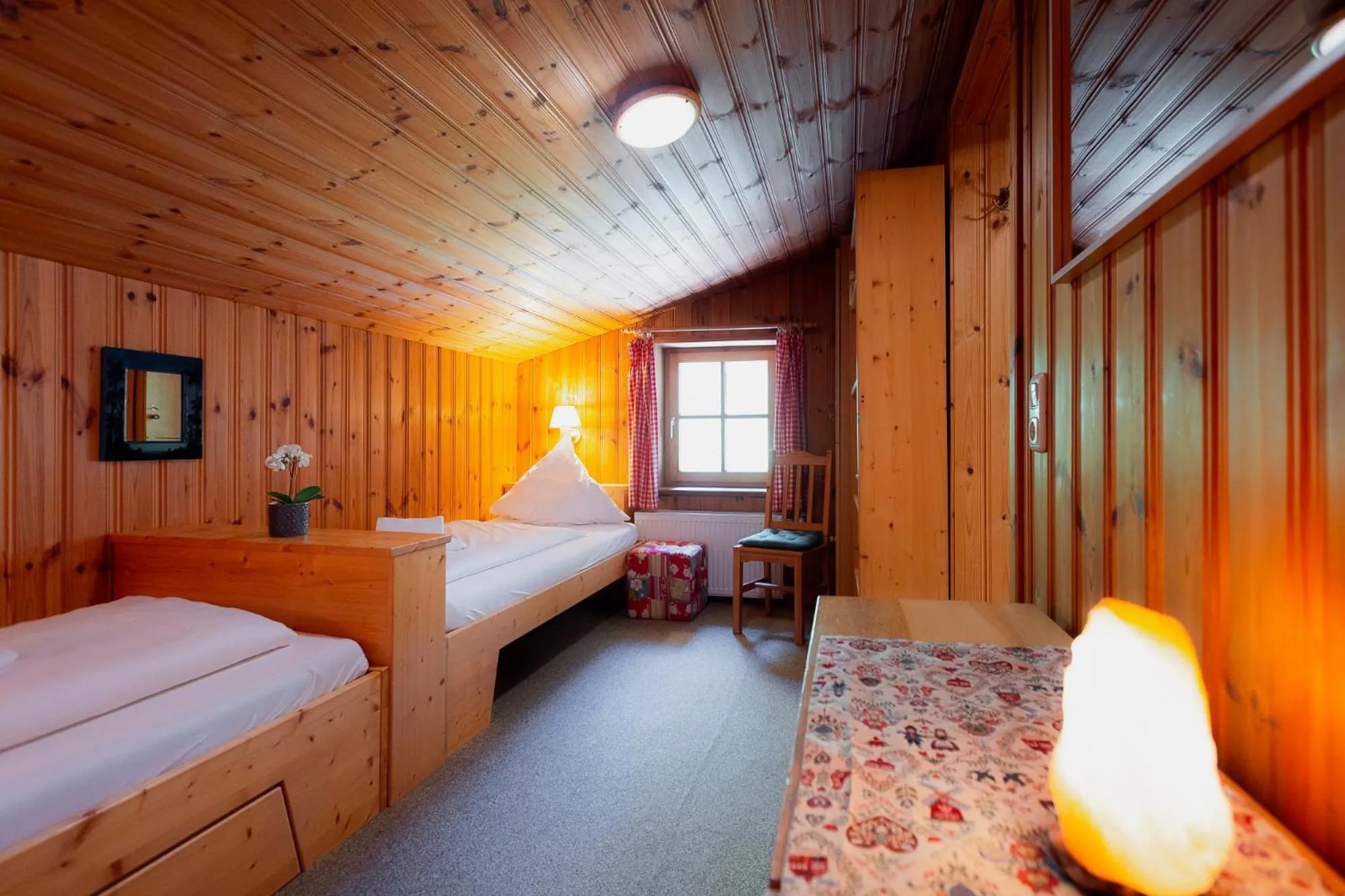 Bedroom, Bed in Waldklause