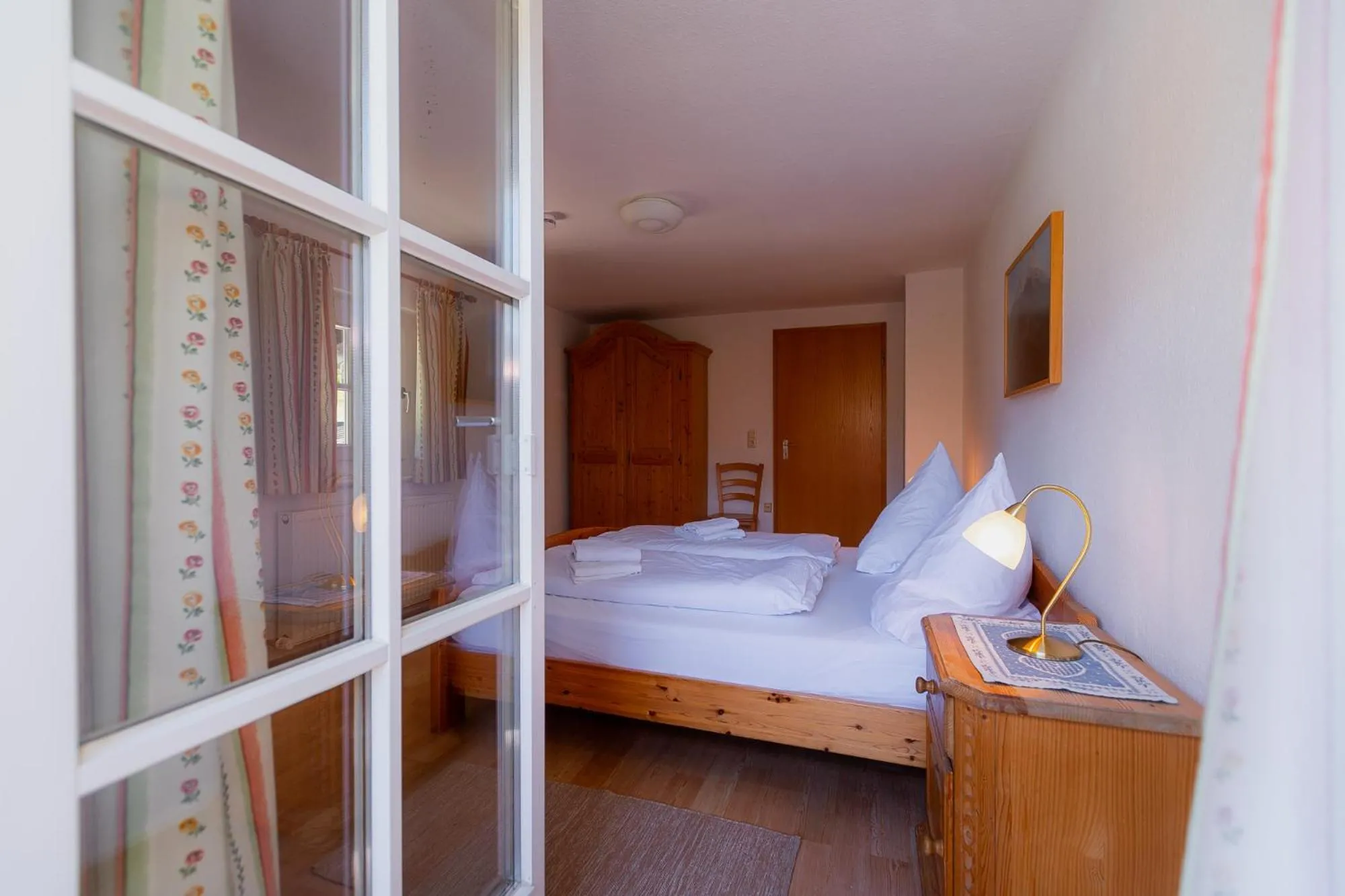 Bedroom, Bed in Waldklause