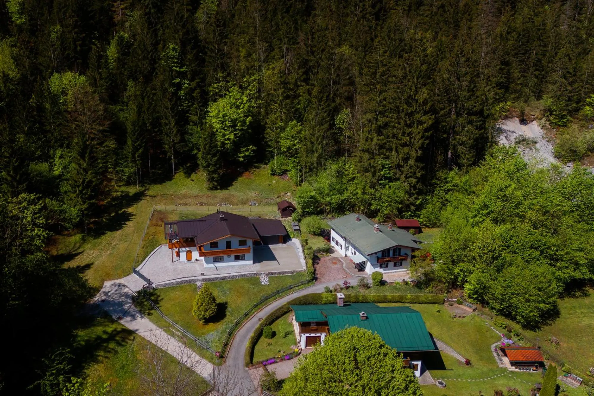 Property building in Waldklause