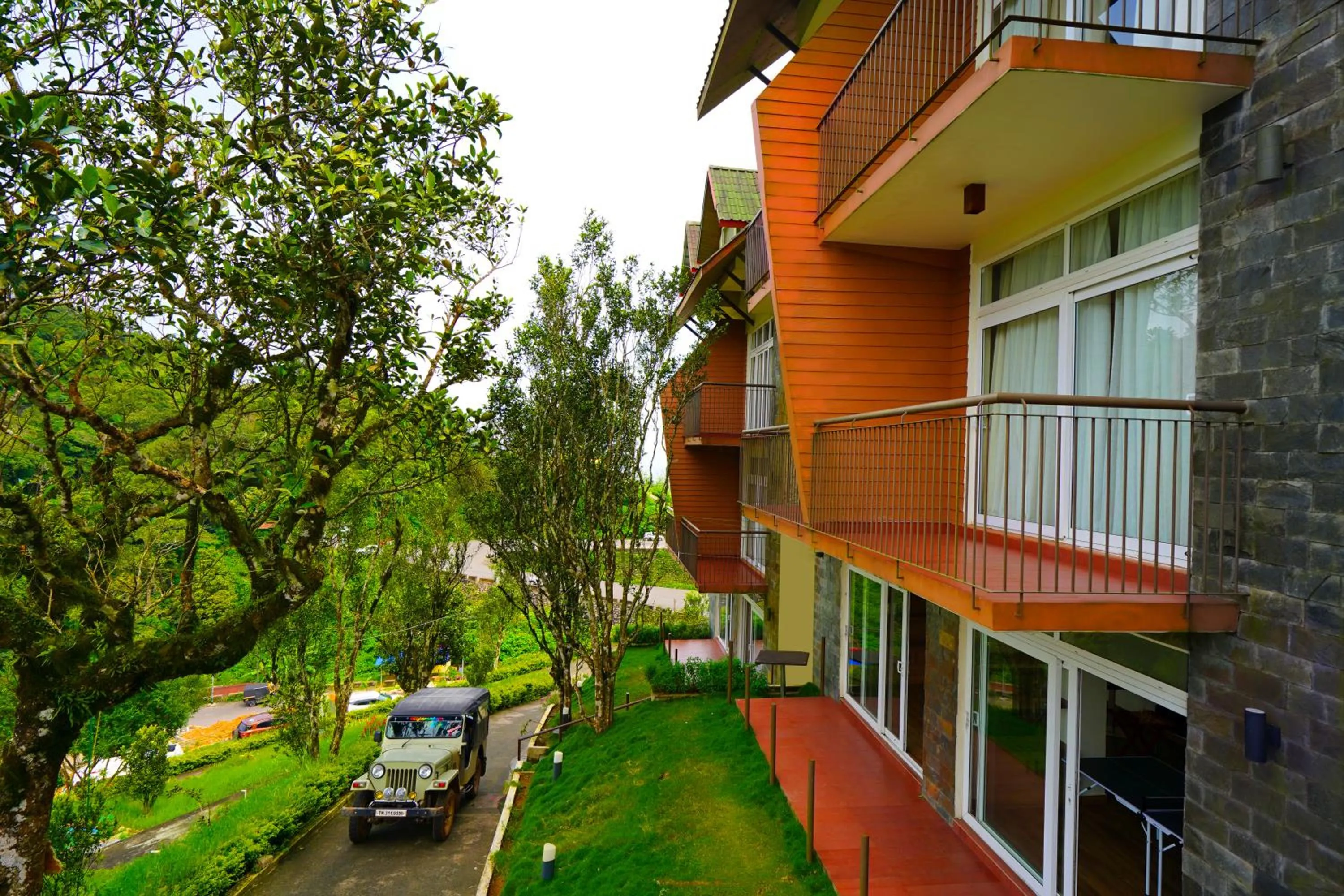 Balcony/Terrace in Shola Crown Resort - Munnar