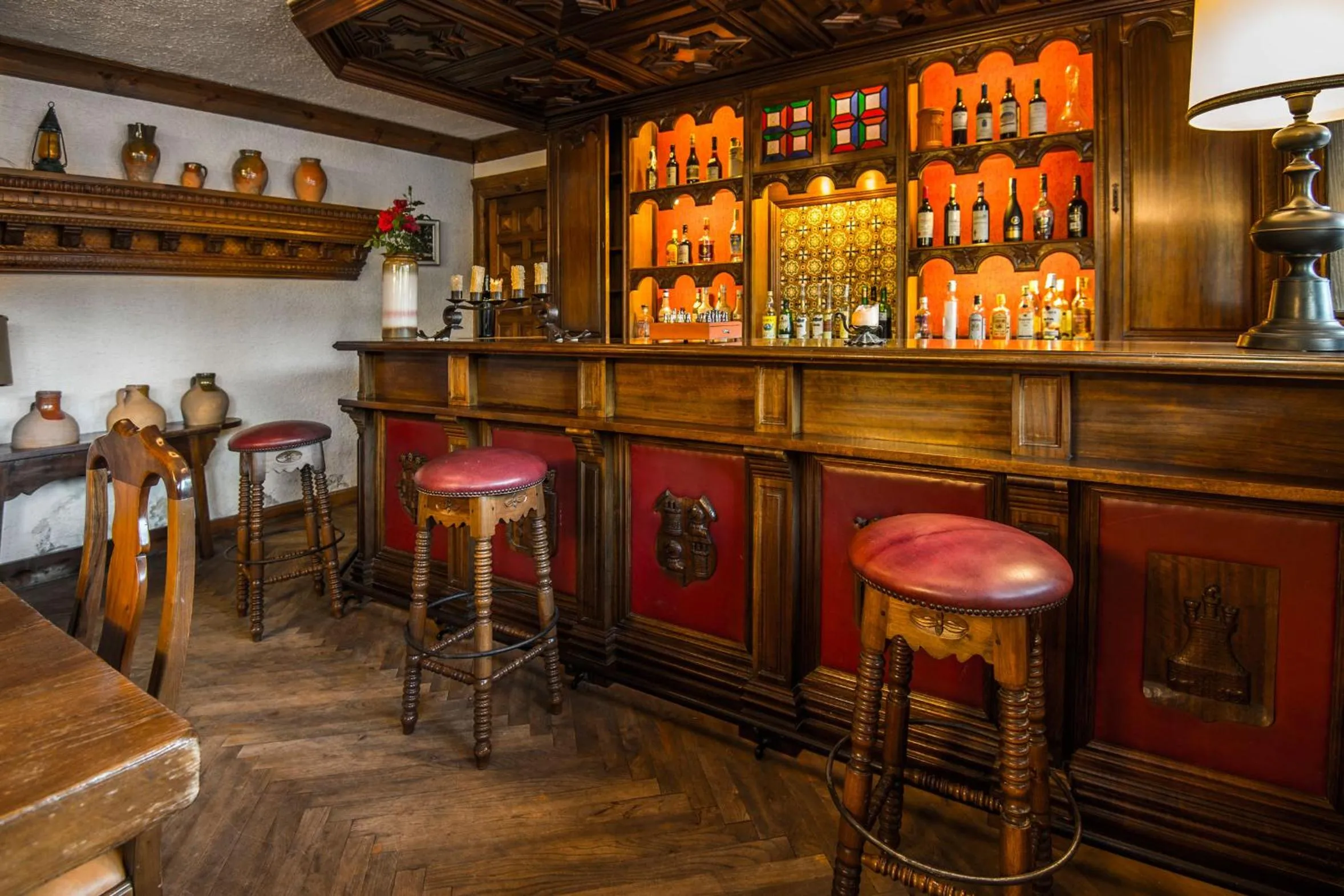 Communal lounge/ TV room in Finca Valdobar