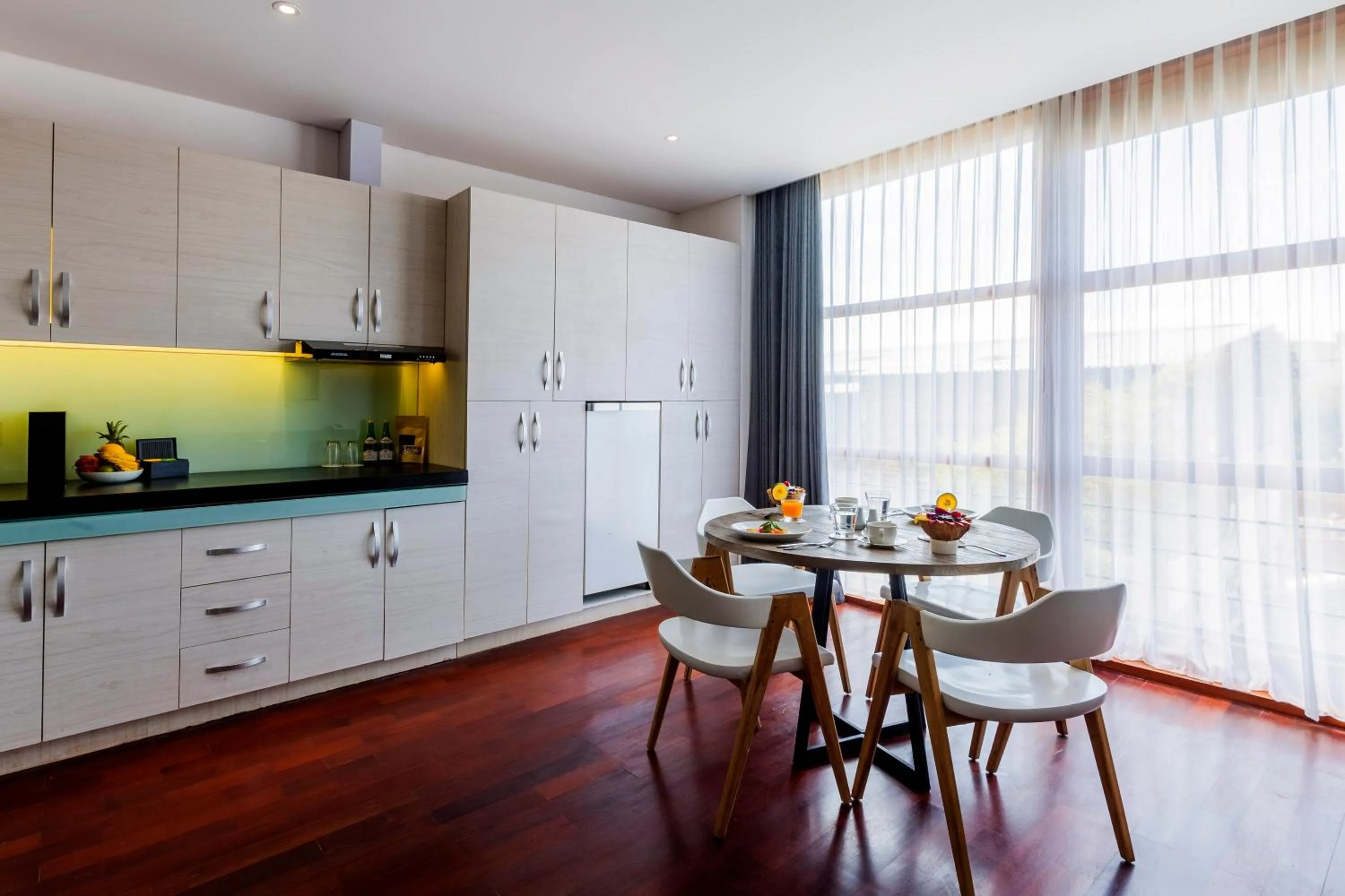 Kitchen or kitchenette in Imani Suites