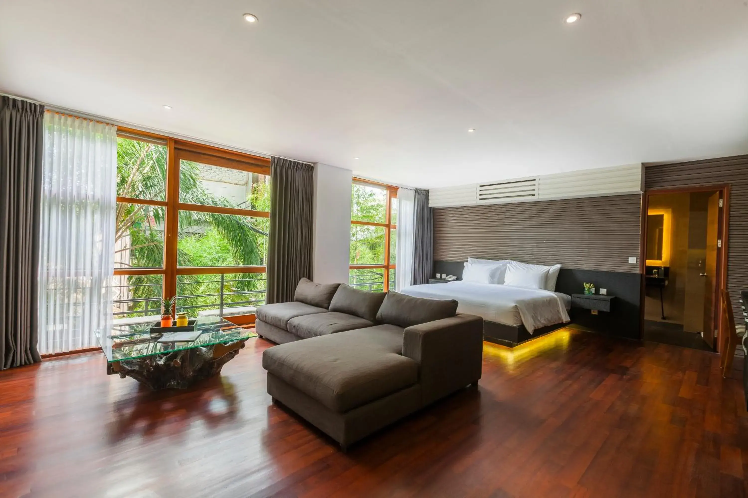 Bed in Imani Suites Bed in Imani Suites