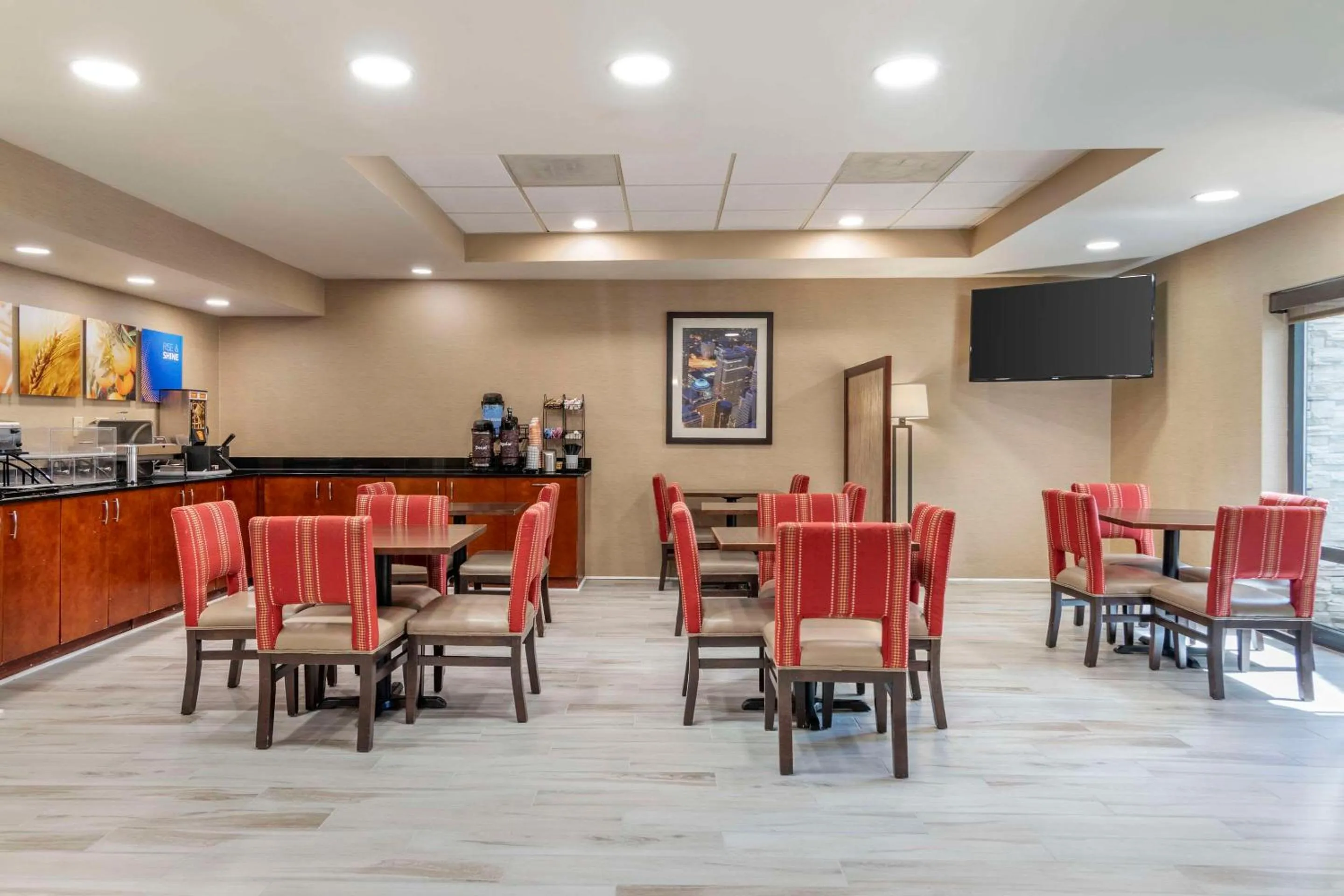 Breakfast in Comfort Inn Kennesaw