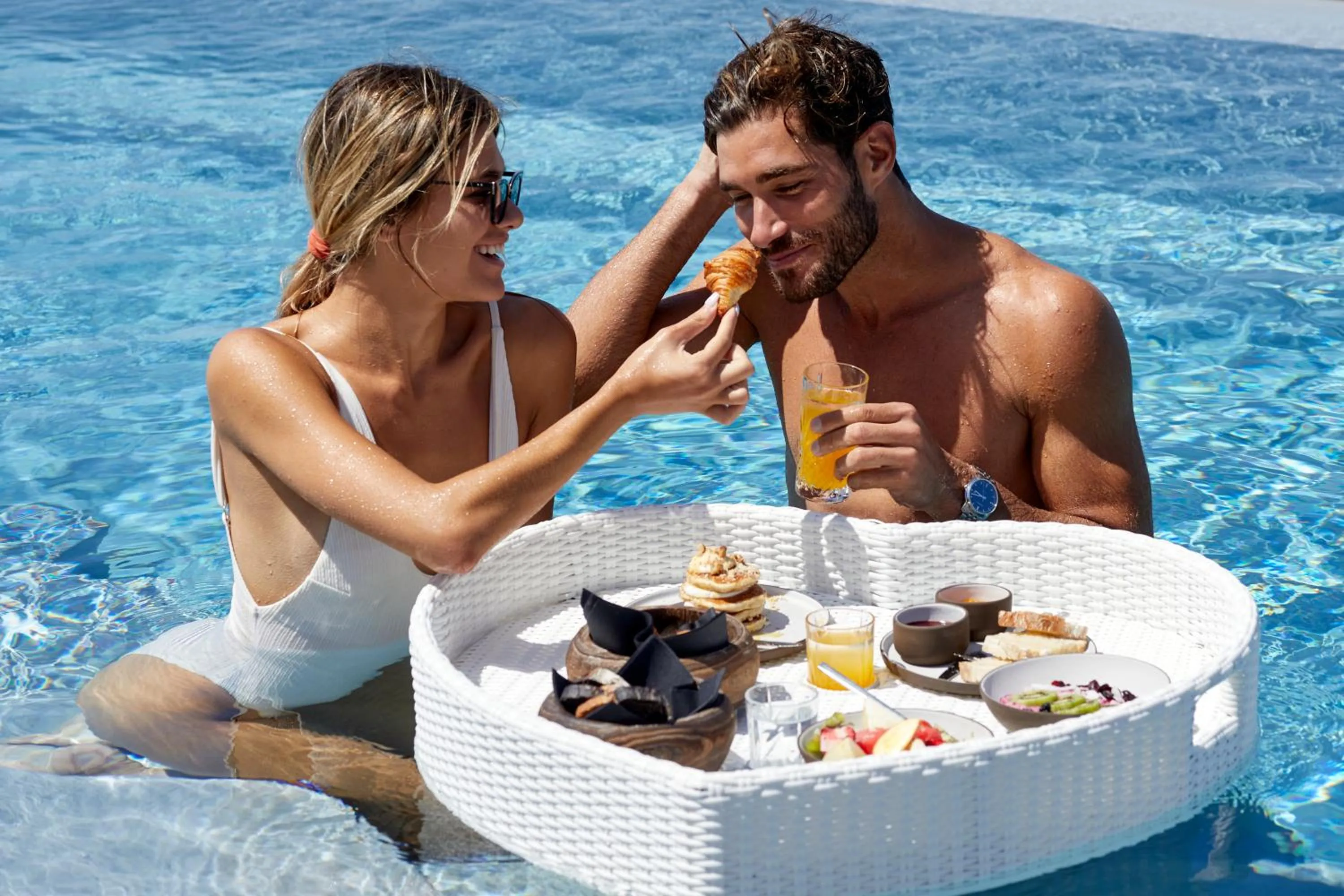 Property building in North Santorini - A Luxury Spa Hotel