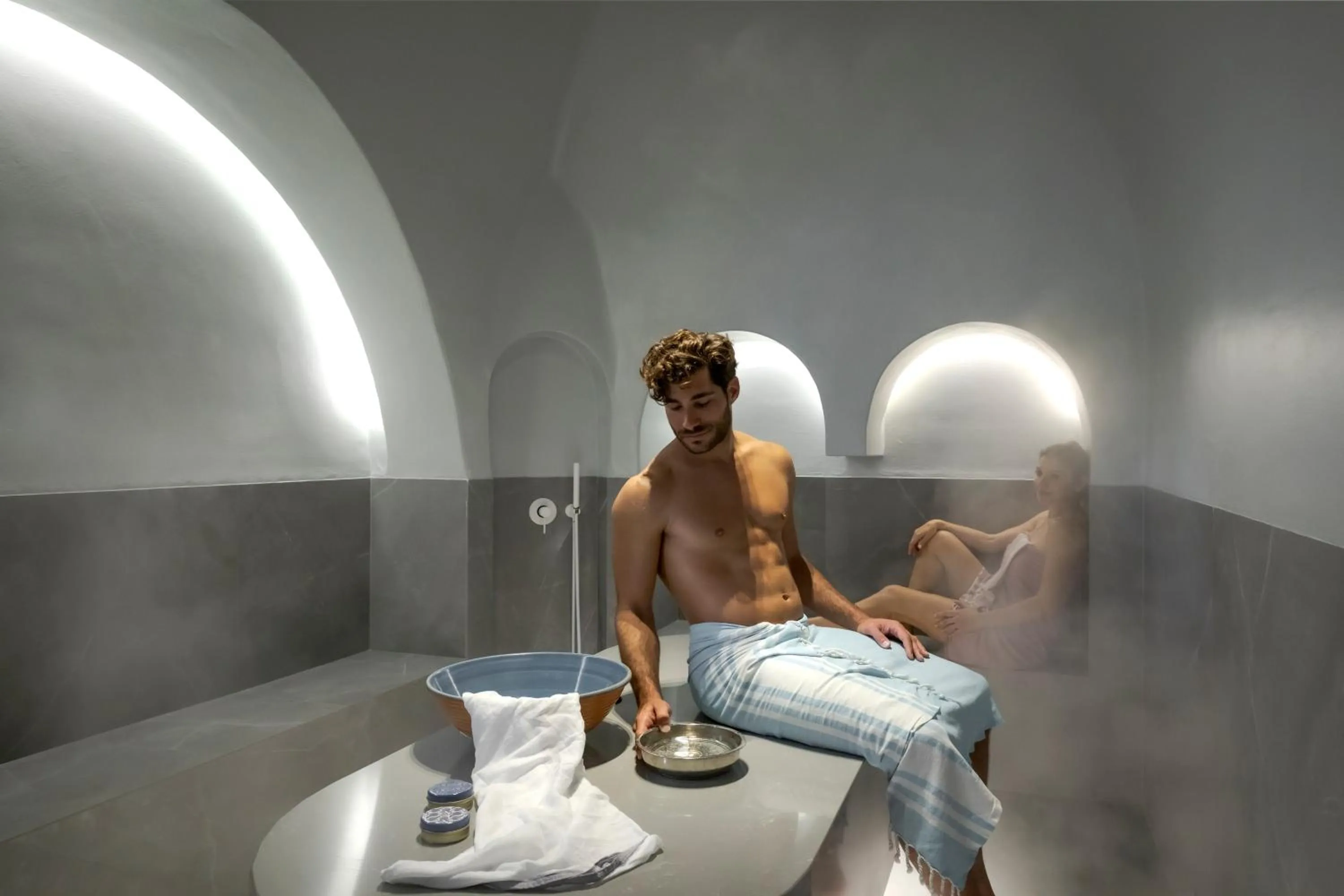 Spa and wellness centre/facilities in North Santorini - A Luxury Spa Hotel