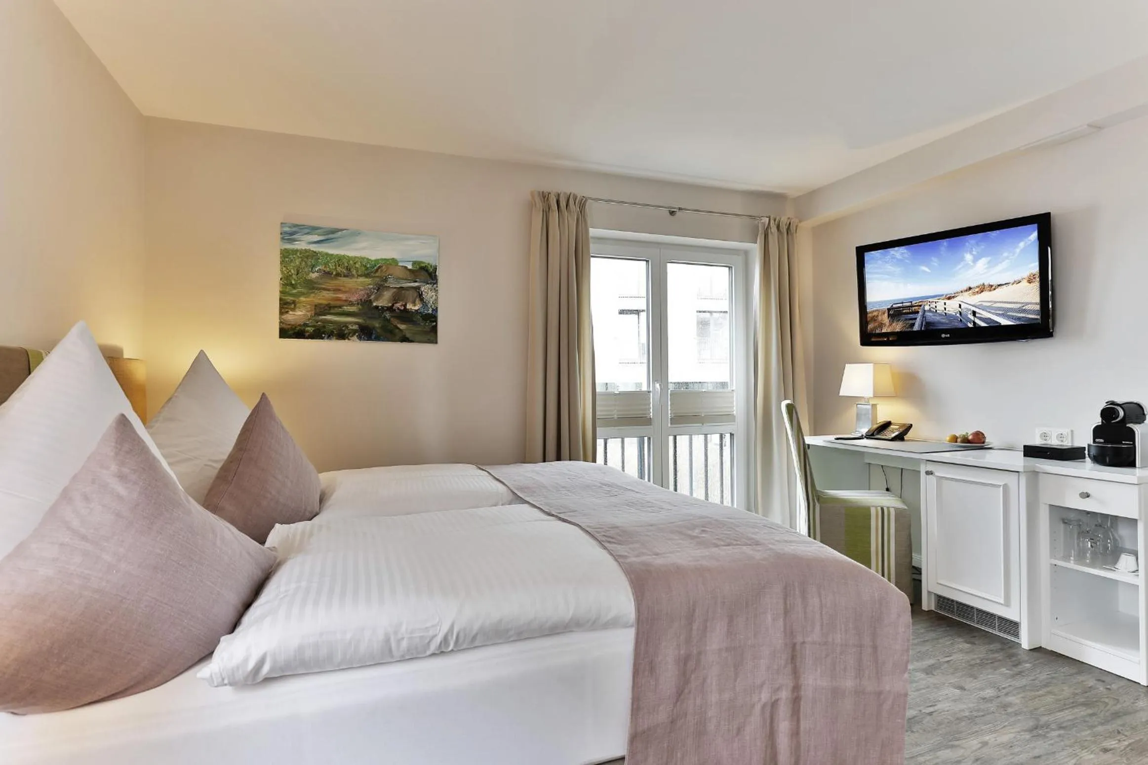 TV and multimedia, Bed in Hotel Uthland