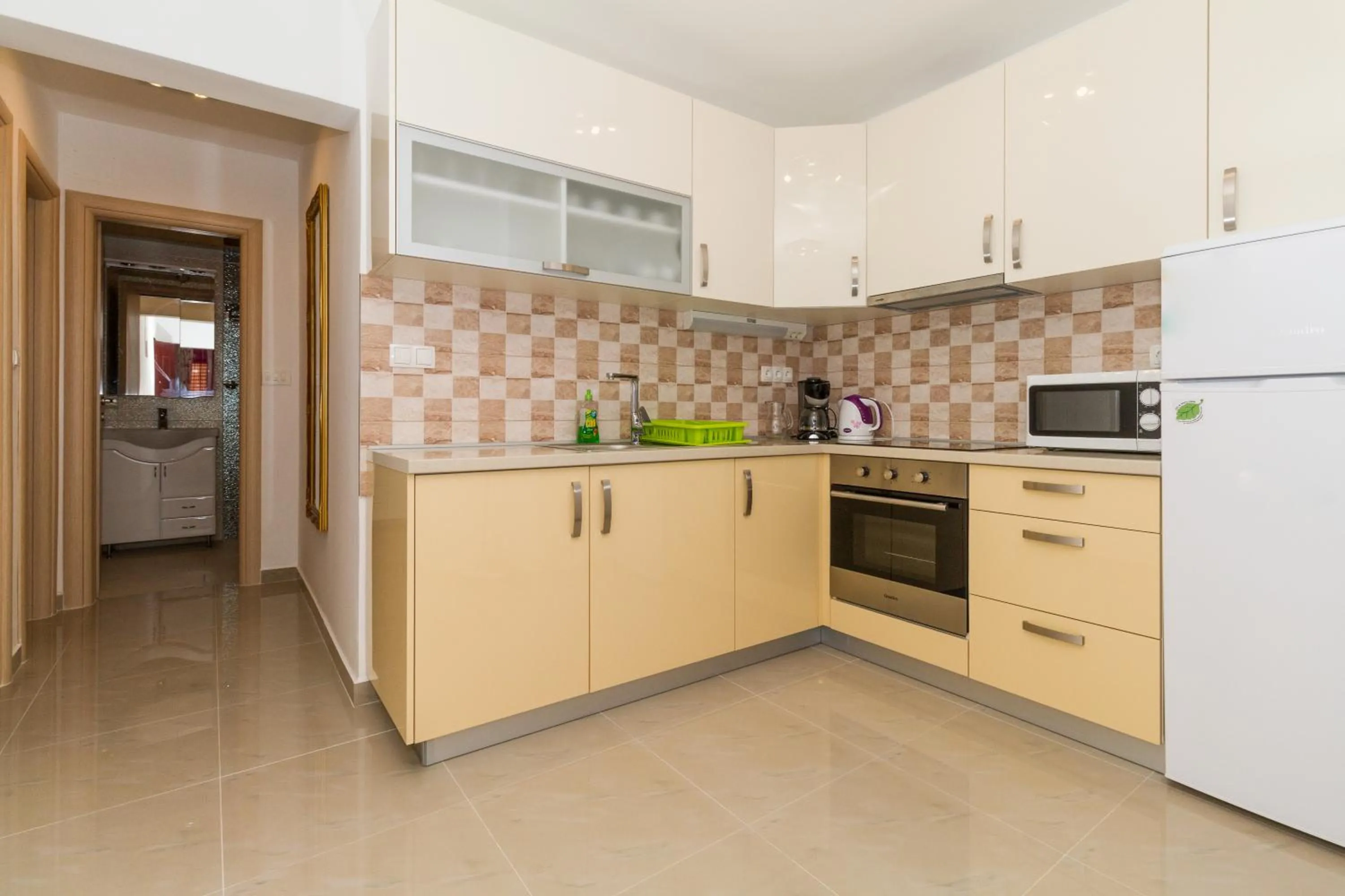 Kitchen or kitchenette in Apartments Villa-Ines Center