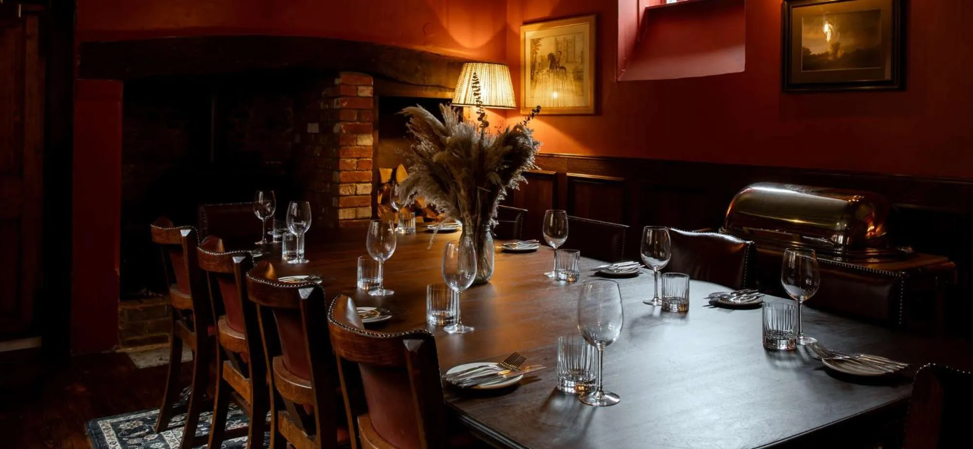 Dining area in The Lamb Inn