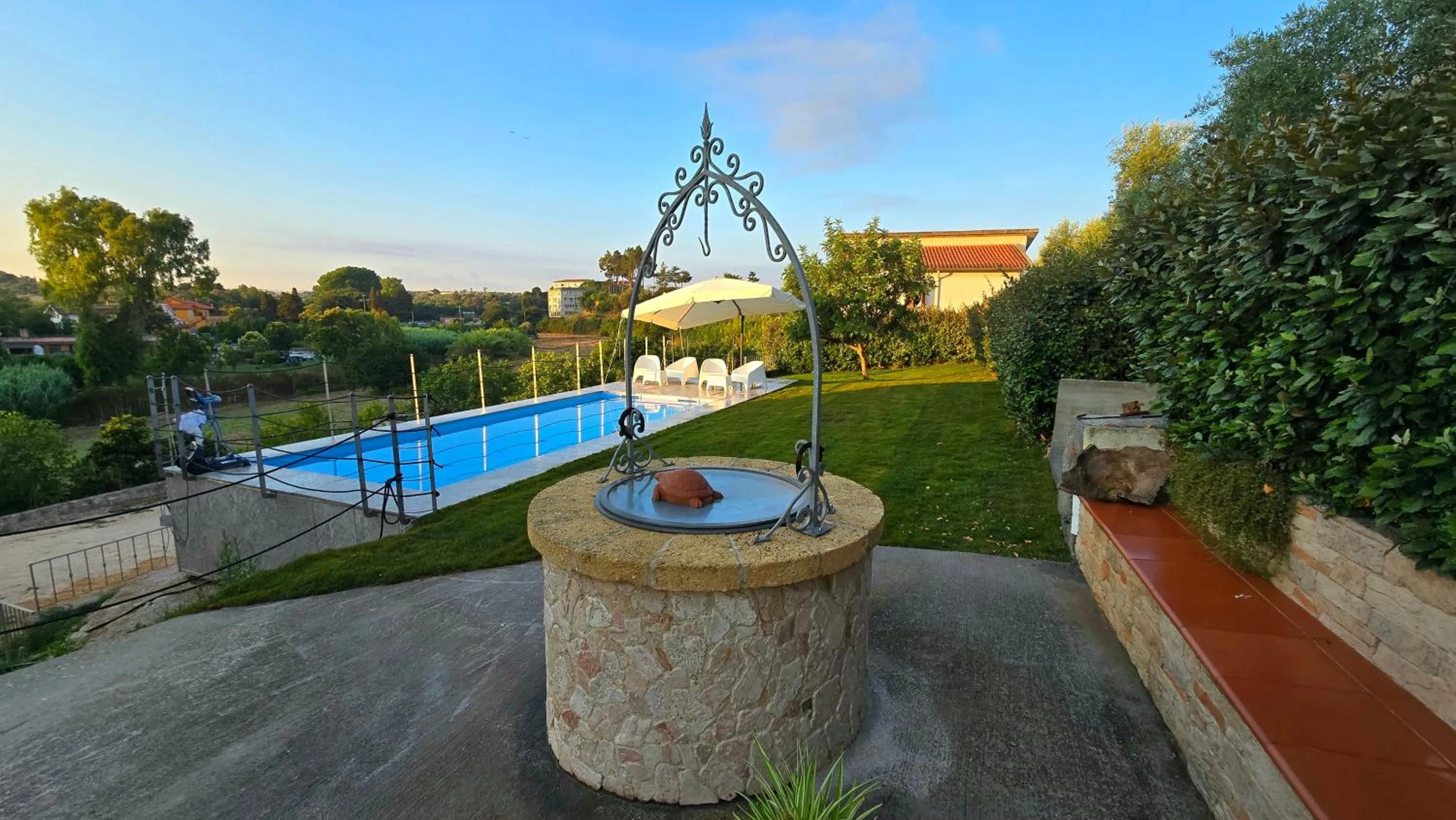 Natural landscape in Villa Malvasio Pool and Jacuzzi Room Sassari