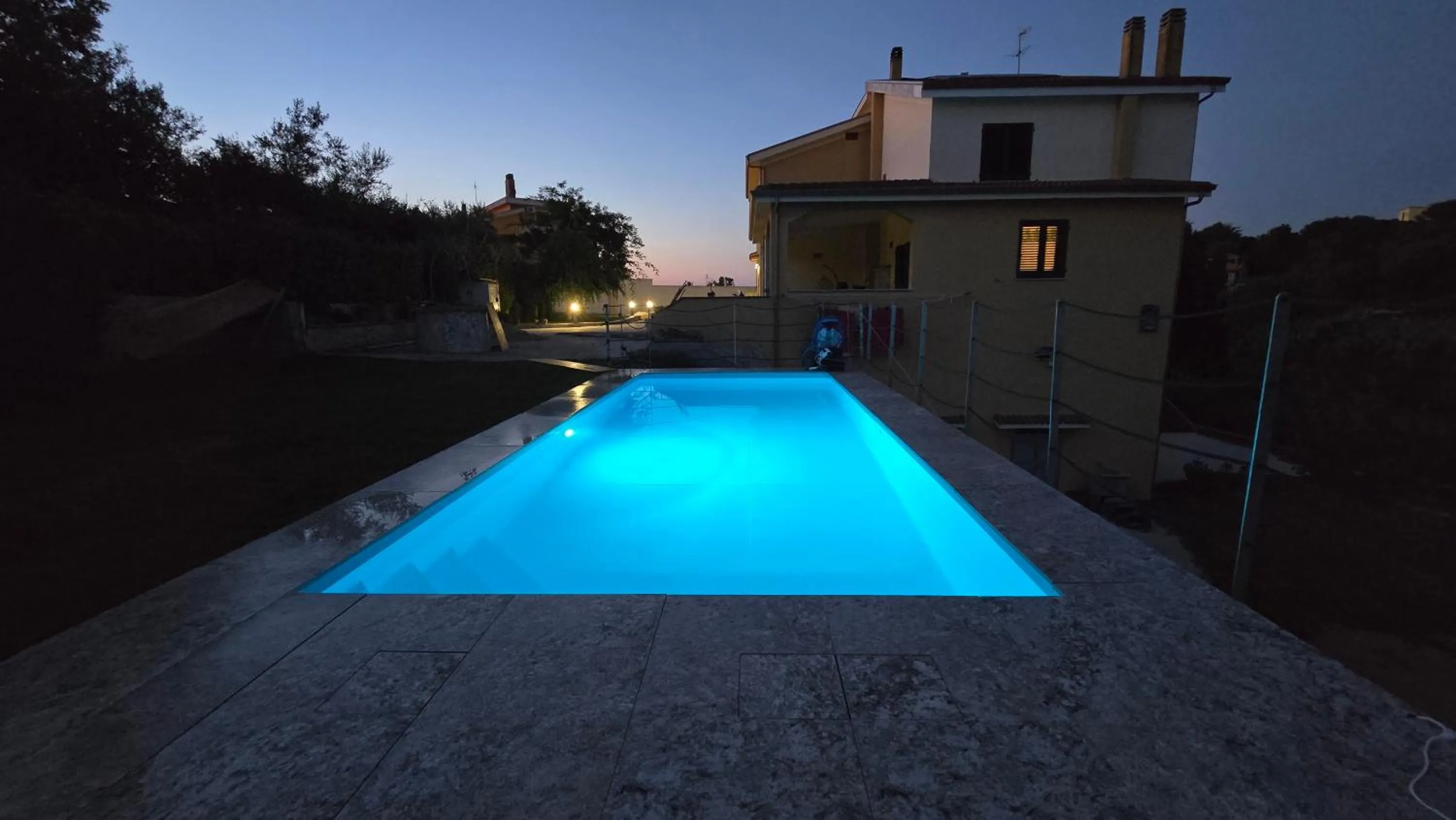 Pool view in Villa Malvasio Pool and Jacuzzi Room Sassari