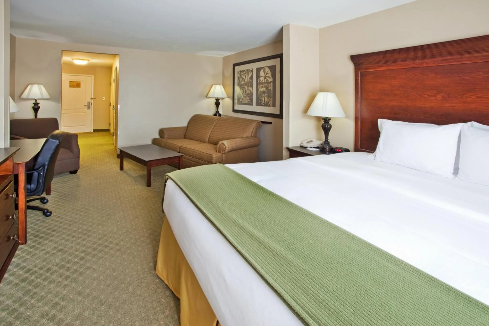 Photo of the whole room, Bed in Holiday Inn Express Savannah Airport by IHG