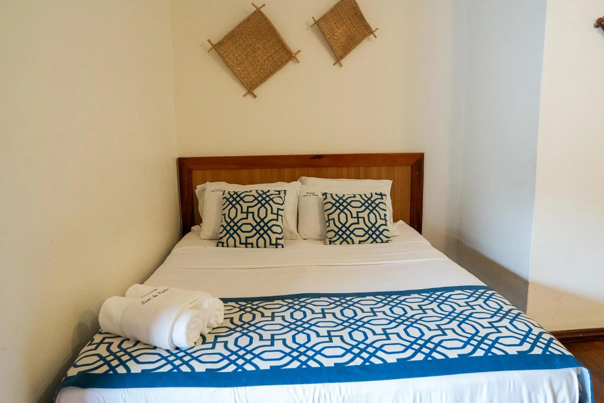 Bed in Pousada Luar do Prata