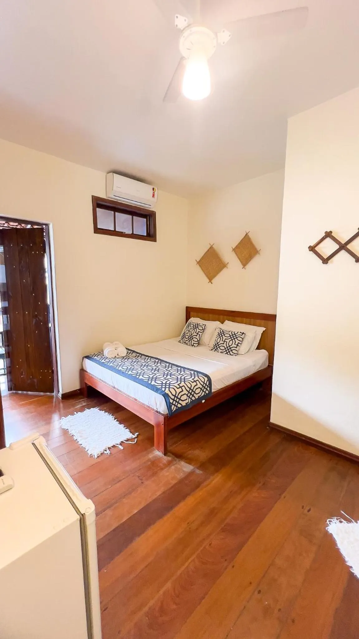 Bed in Pousada Luar do Prata