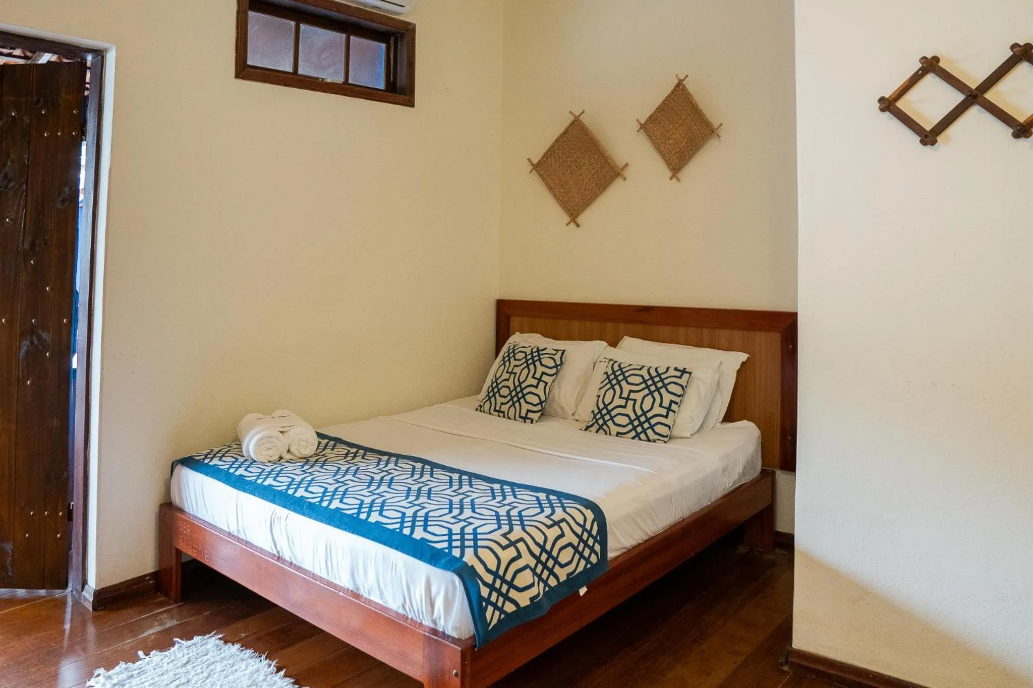 Bed in Pousada Luar do Prata