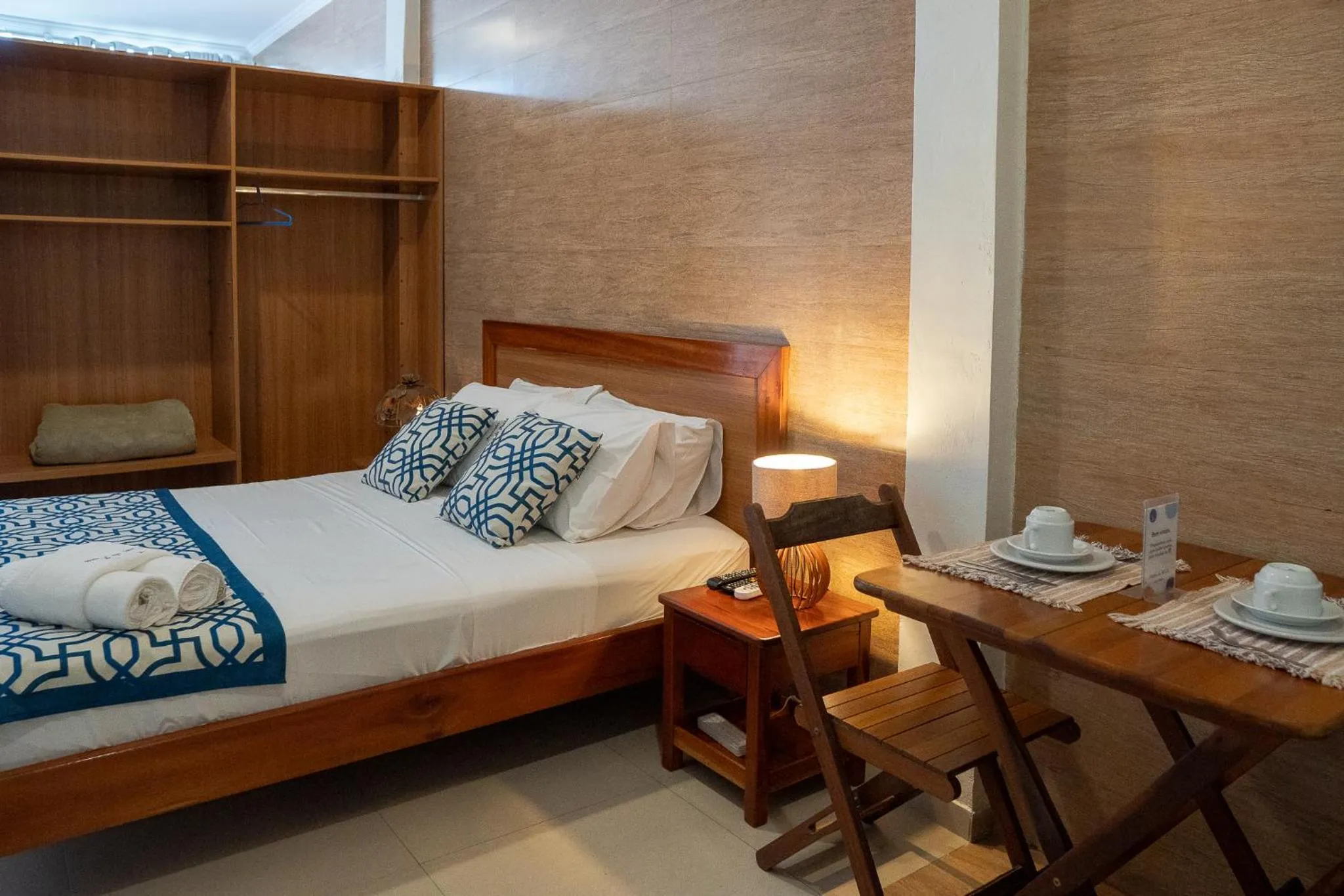 Bed in Pousada Luar do Prata