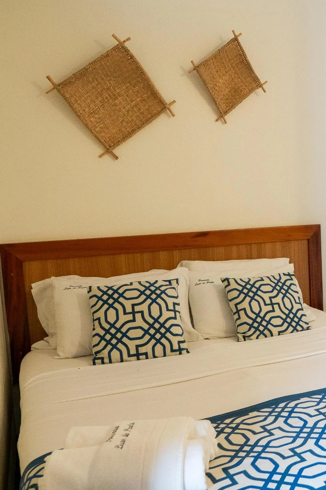 Bed in Pousada Luar do Prata