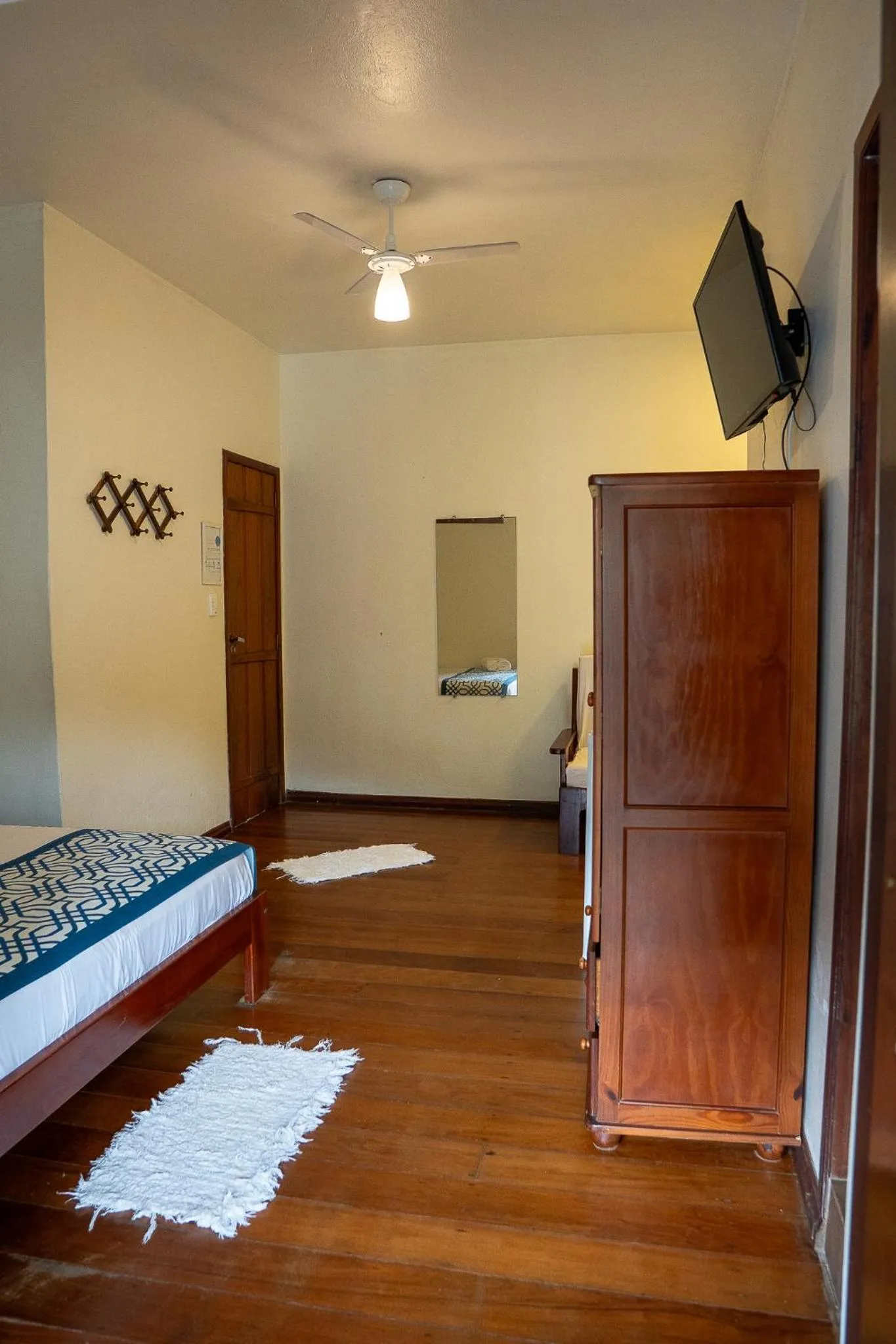 Bed in Pousada Luar do Prata