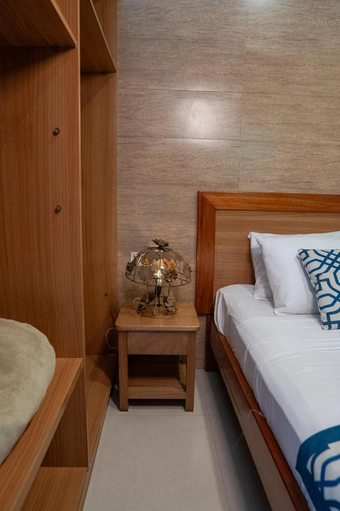 Bed in Pousada Luar do Prata