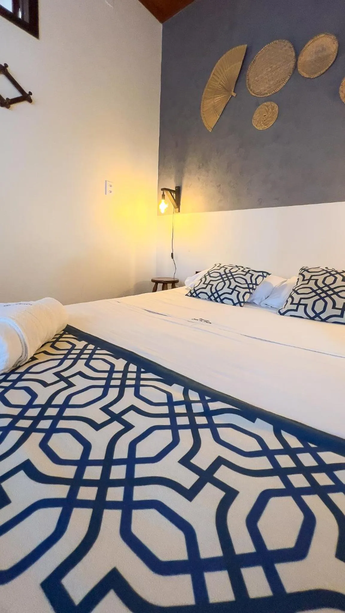 Bed in Pousada Luar do Prata