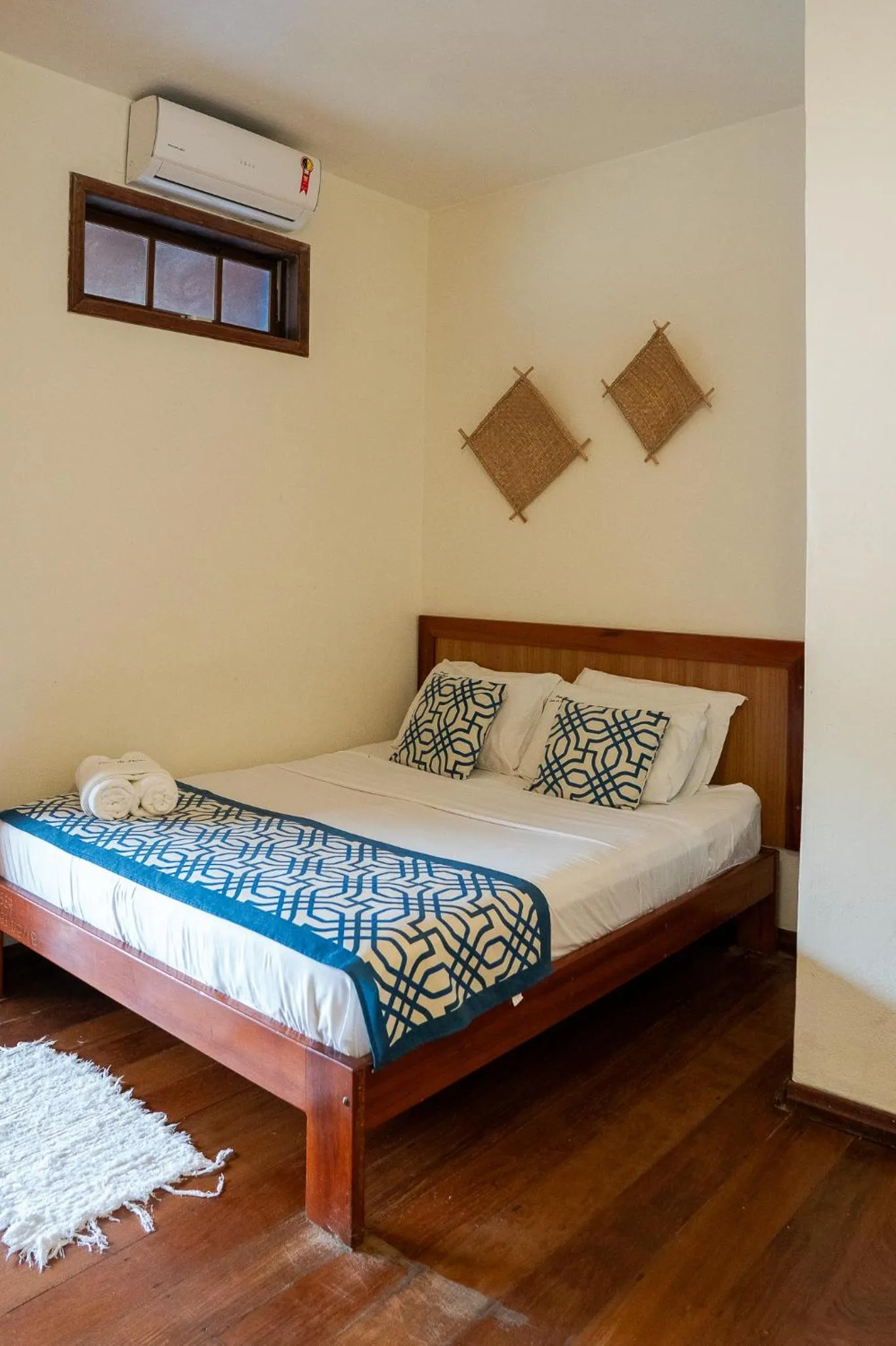 Bed in Pousada Luar do Prata