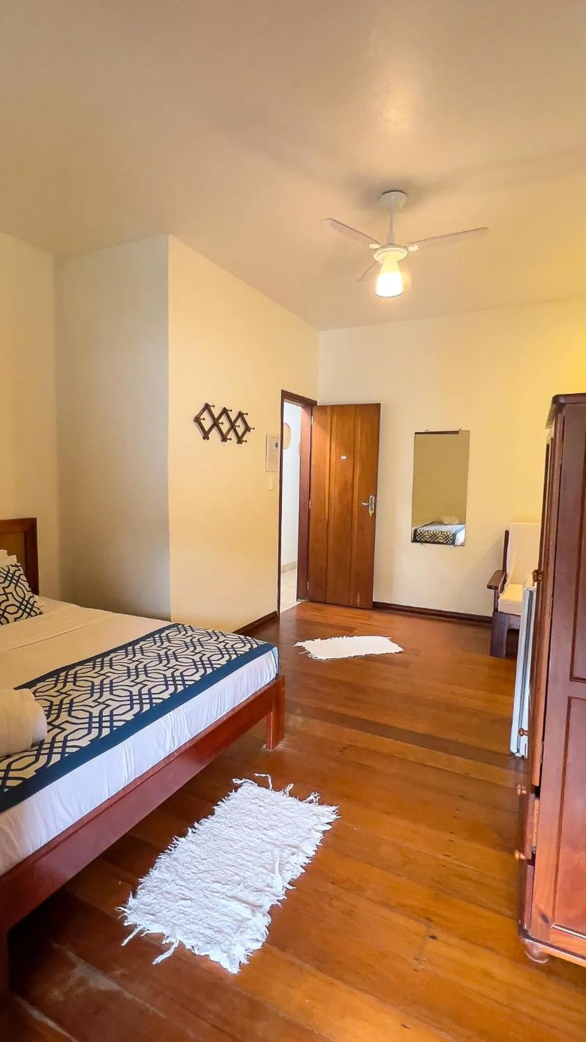 Bed in Pousada Luar do Prata