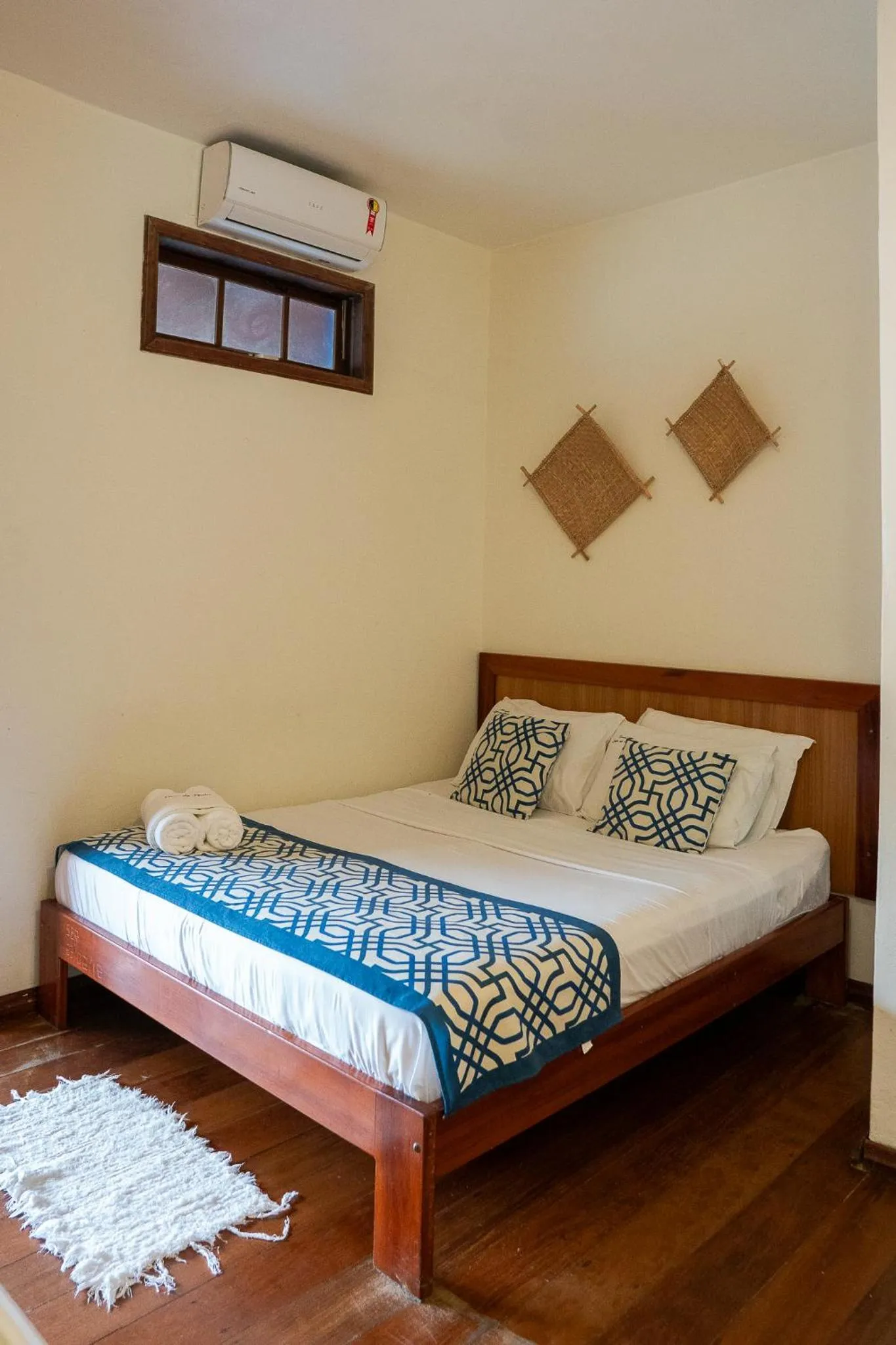 Bed in Pousada Luar do Prata