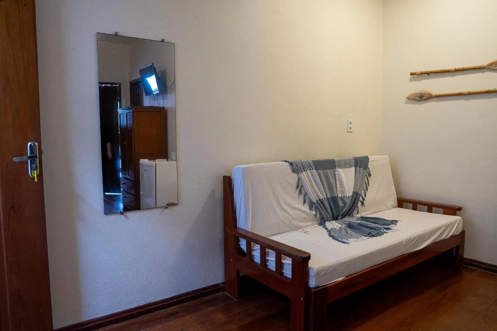 Bed in Pousada Luar do Prata