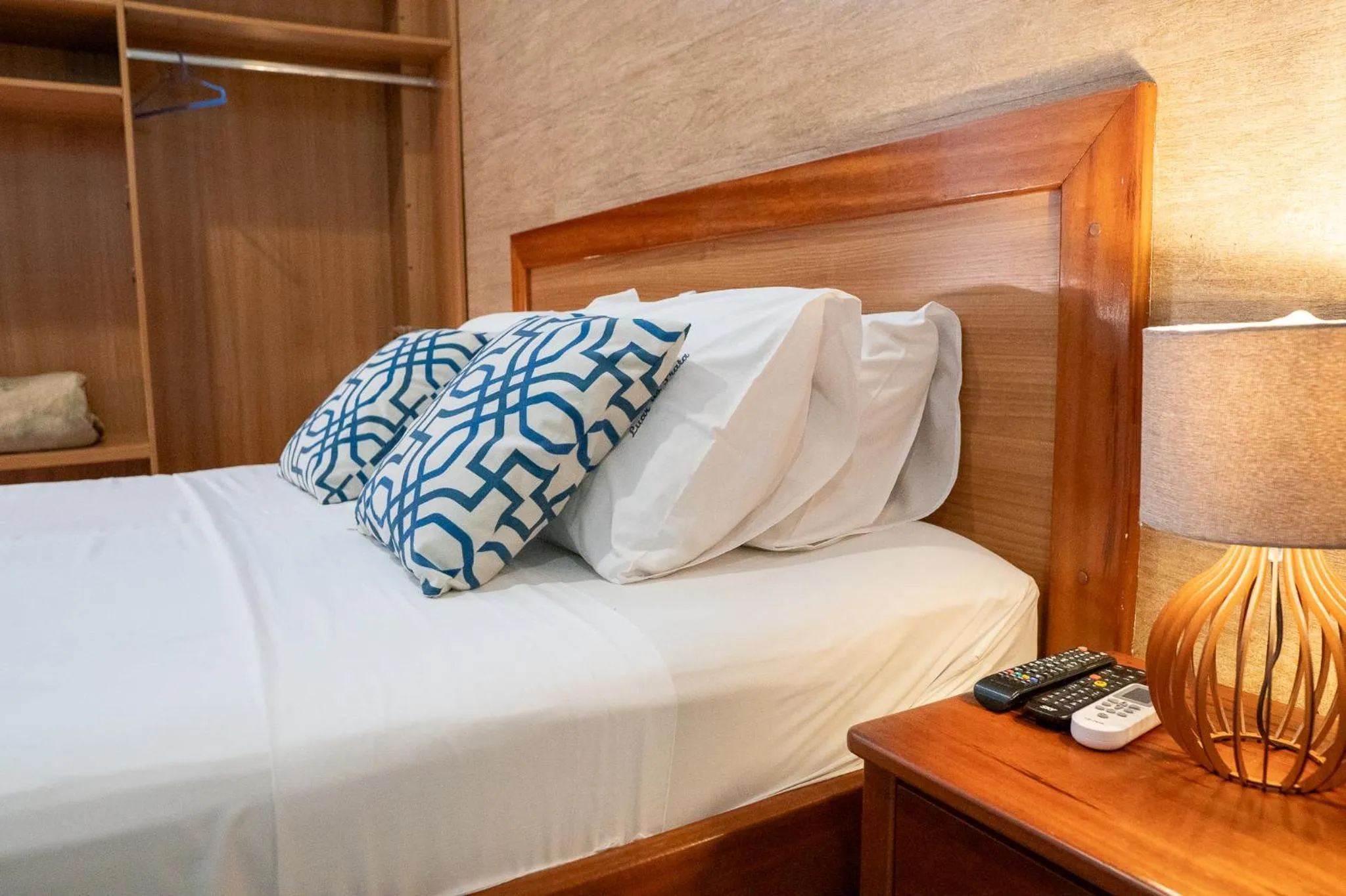 Bed in Pousada Luar do Prata