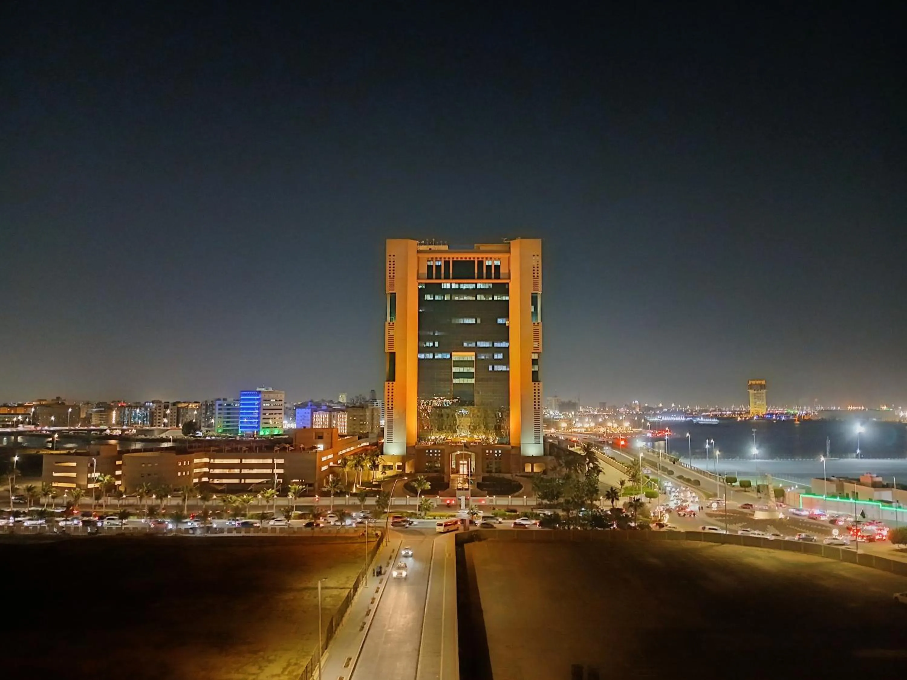 Night in Crown Town Hotel