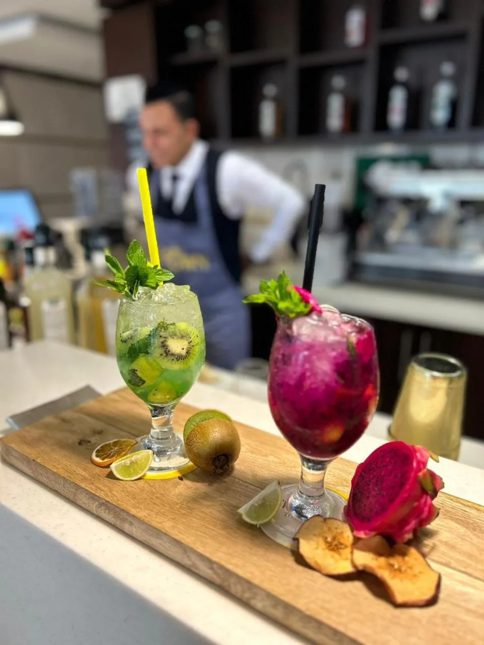 Lounge or bar in Crown Town Hotel